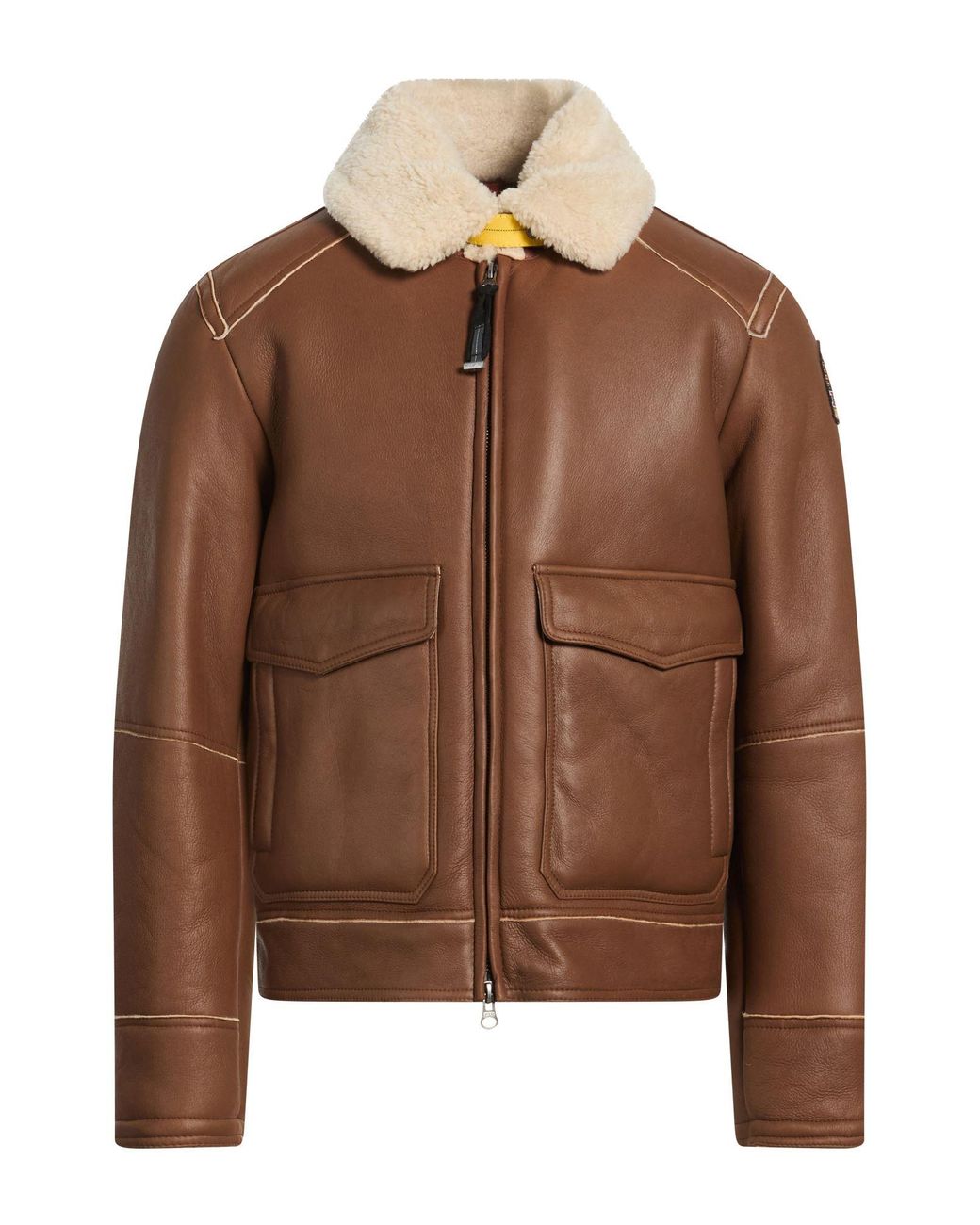 Parajumpers Brown Shearling & Teddy for men