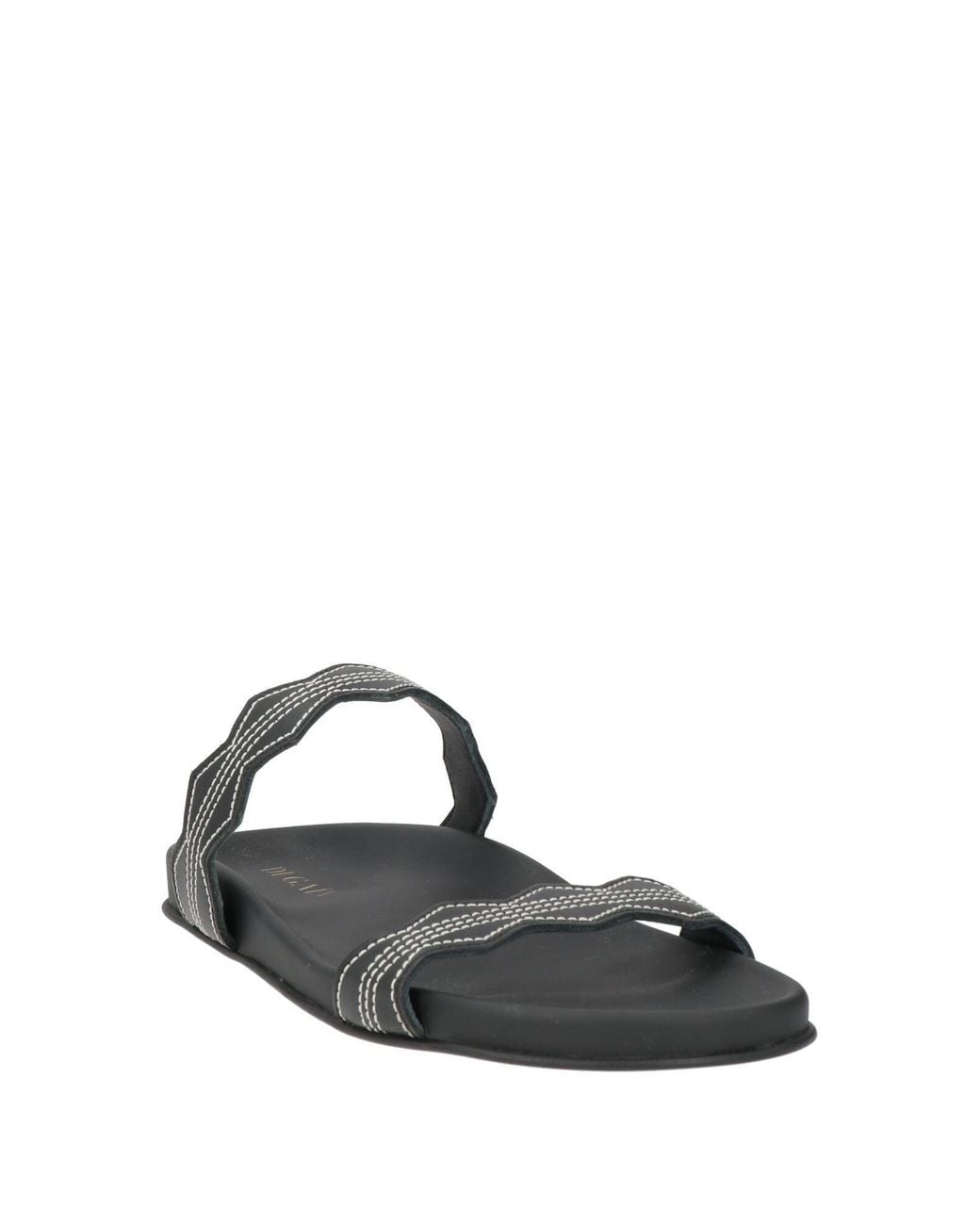 DI GAÏA Black Sandals Leather