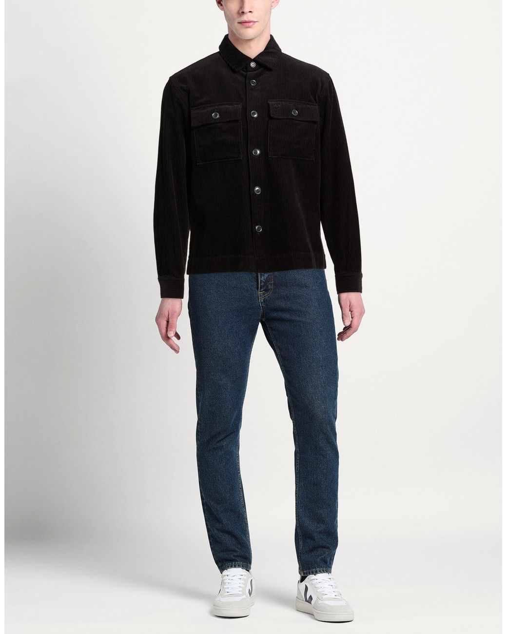 Sun 68 Black Jacket for men