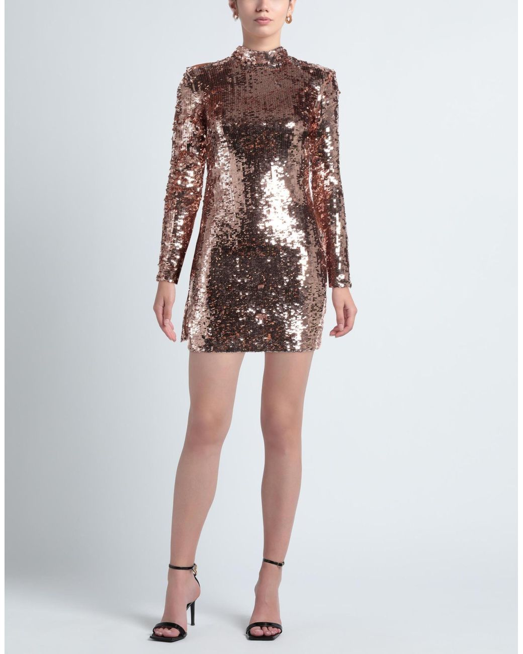Elisabetta Franchi Brown Mini Dress