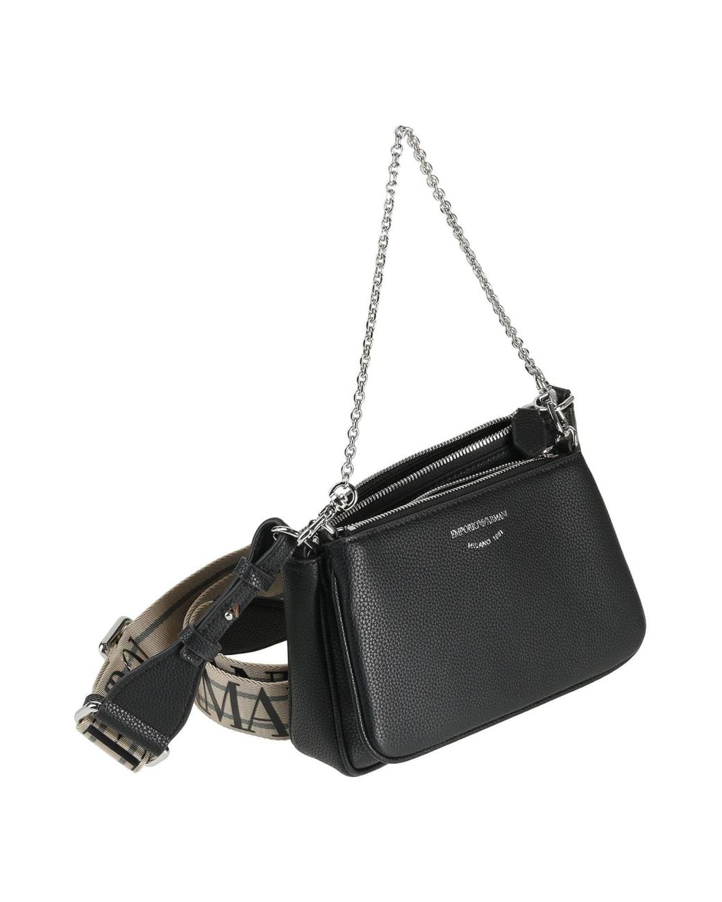 Emporio Armani Black Shoulder Bags