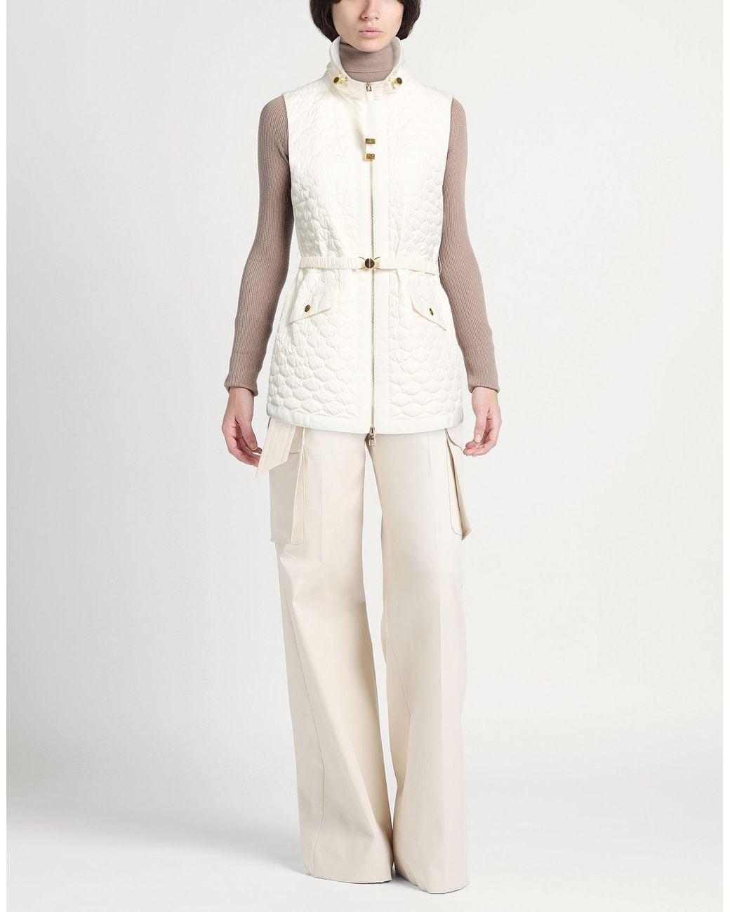 Chompa Sin Mangas Montecore de color White