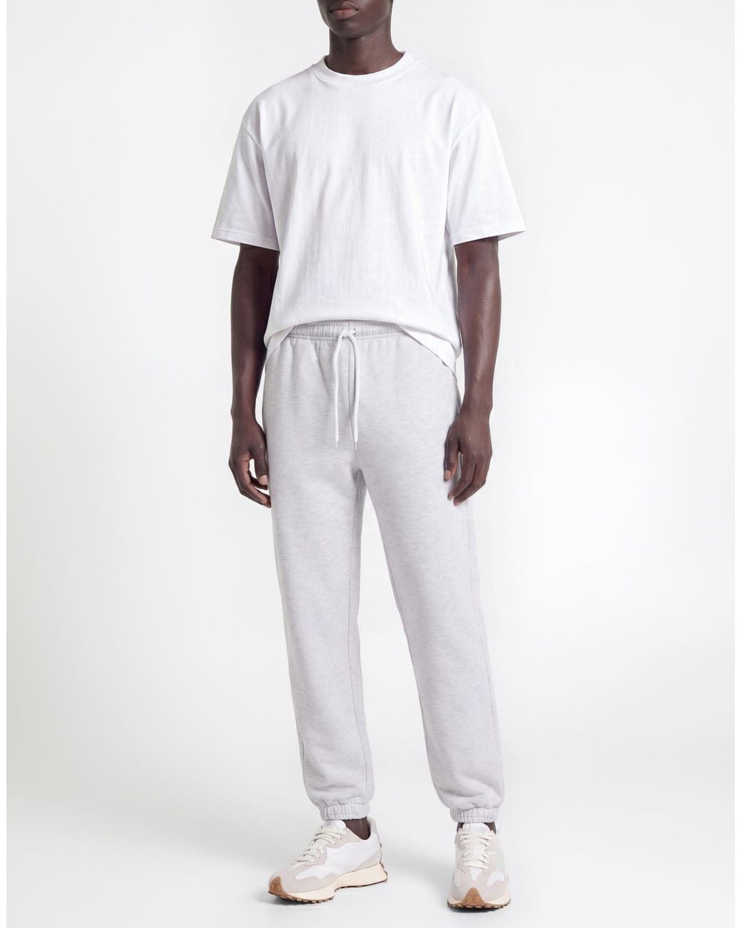 Caterpillar White Light Pants Cotton for men