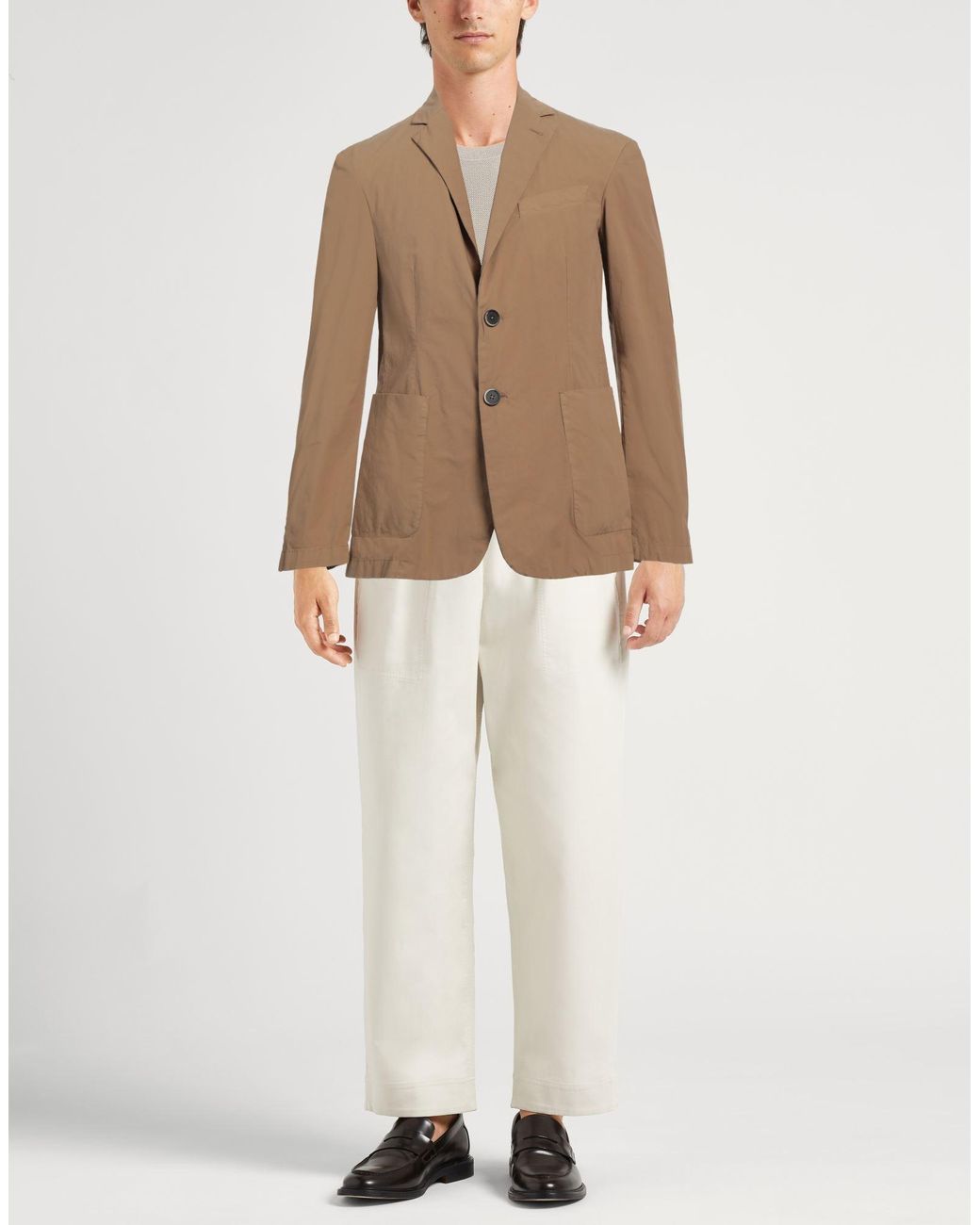 Blazer di Barena in Brown da Uomo