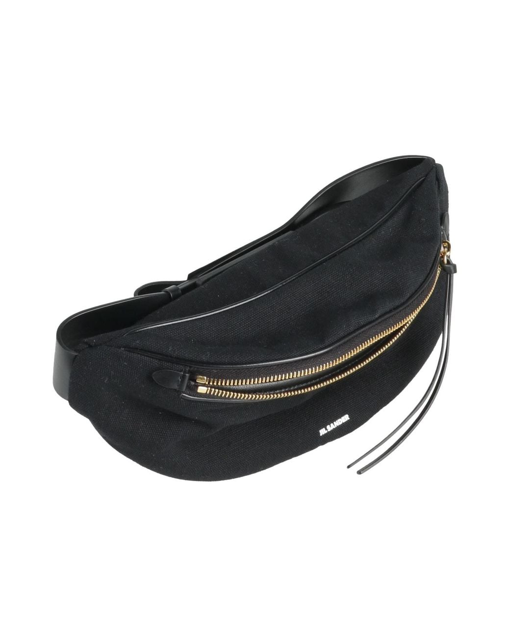 Jil Sander Black Gürteltasche
