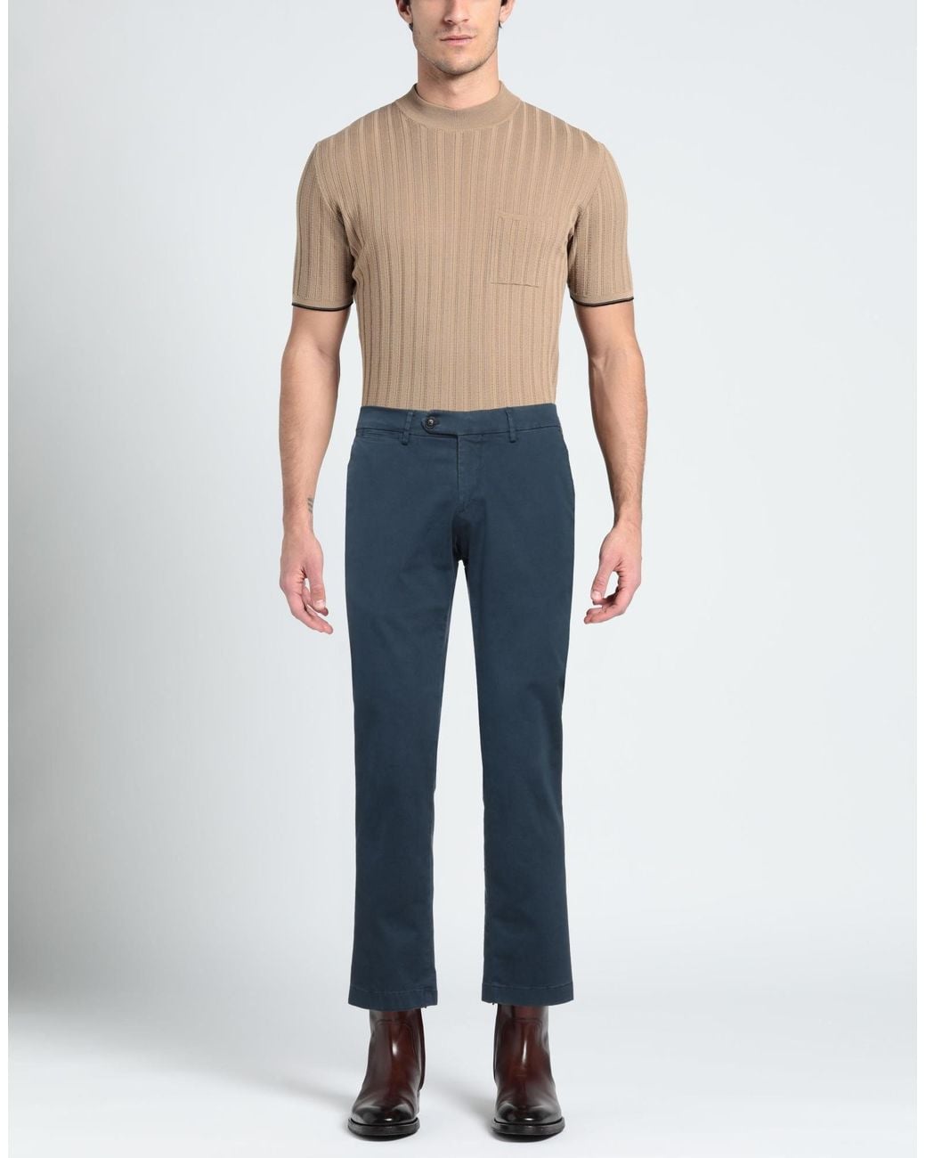 DIGEL Blue Trouser for men