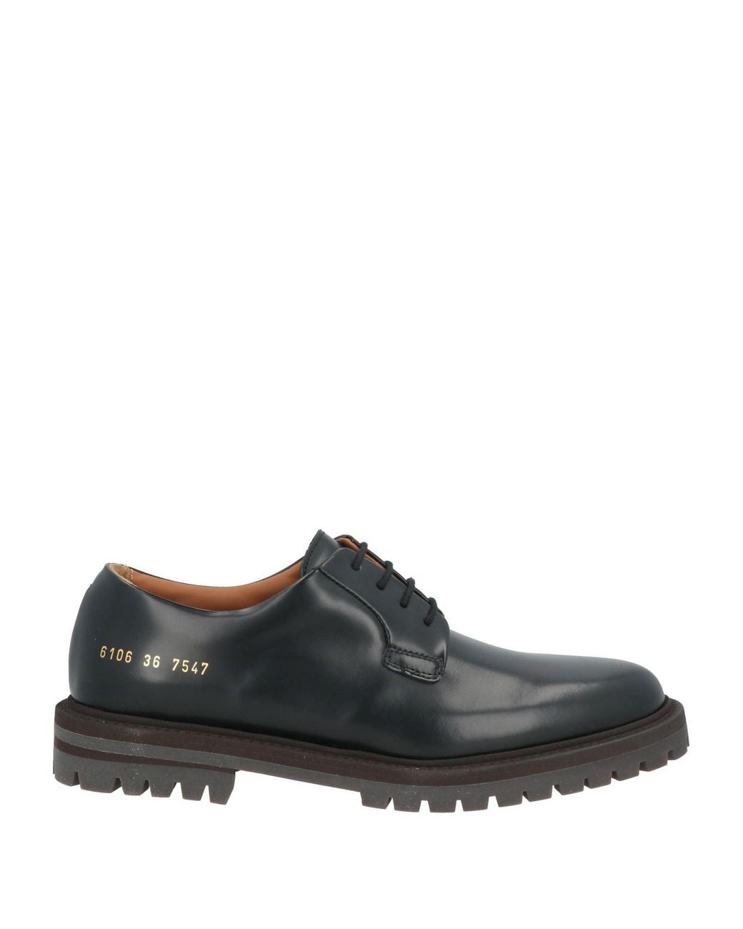 Common Projects Black Lace-up Shoes