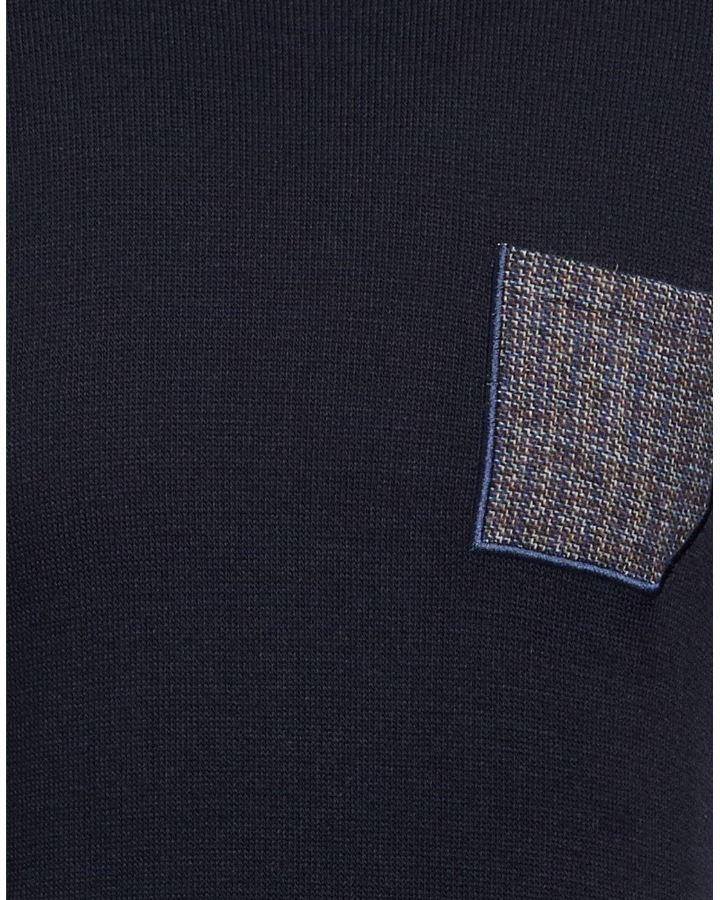 Squad² Blue Sweater Modal, Wool for men