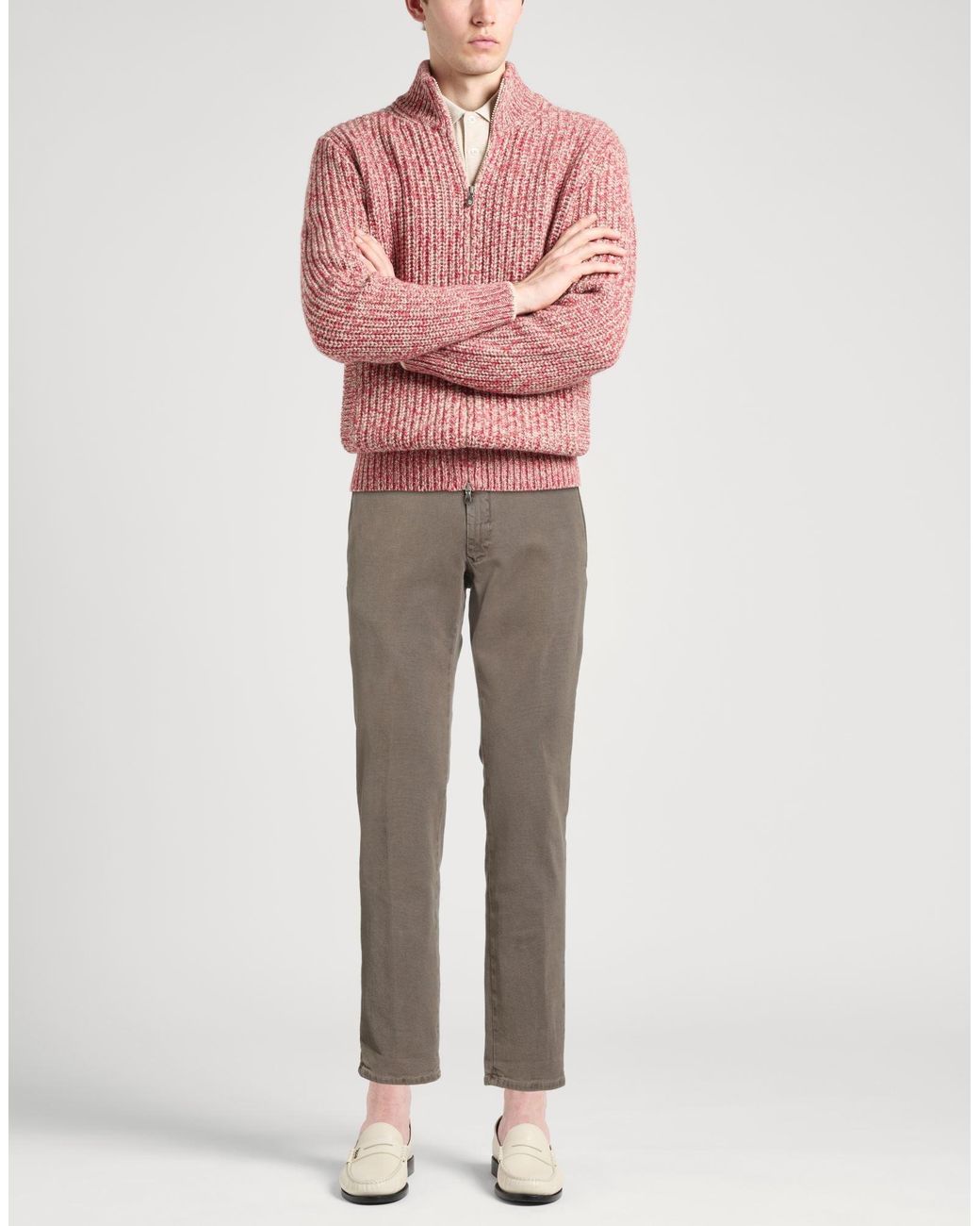 Incotex Gray Trouser for men