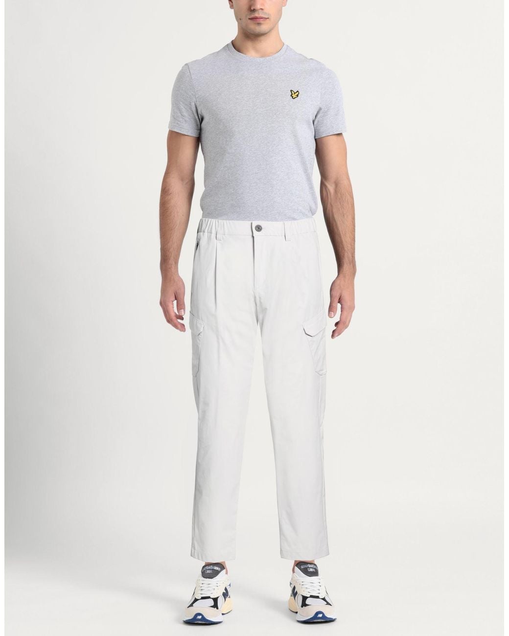 Herno White Trouser for men