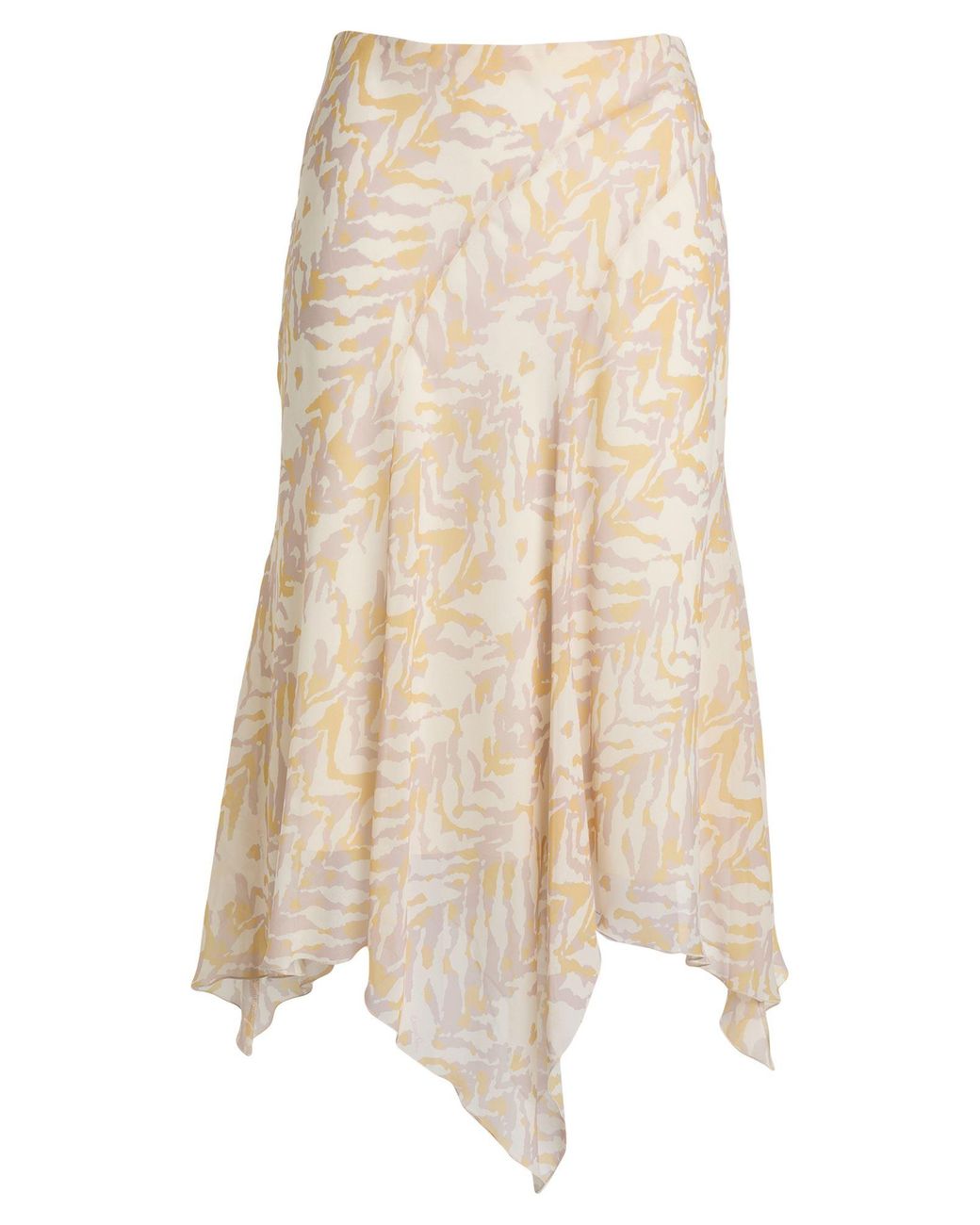 Patrizia Pepe White Midi Skirt Polyester