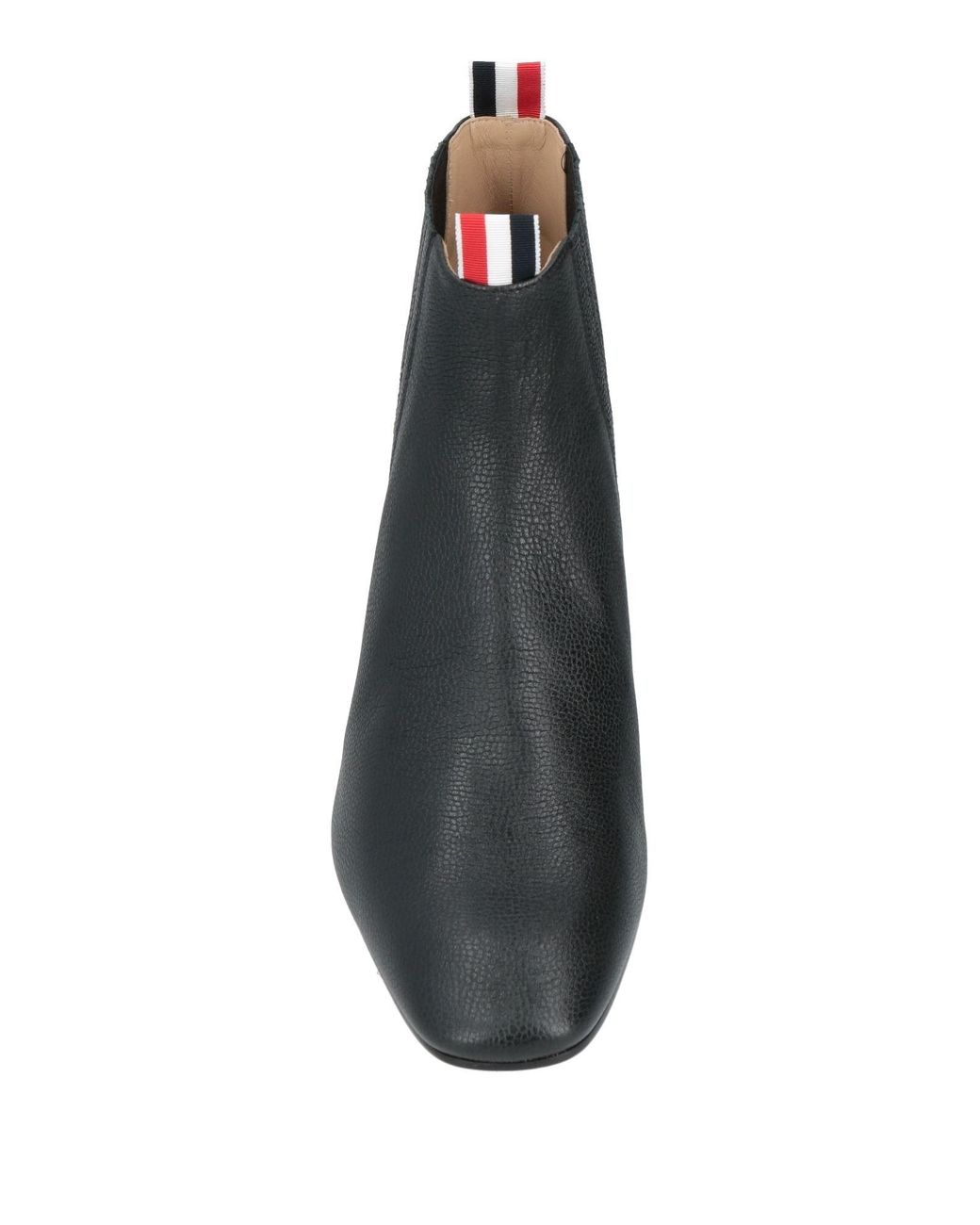 Thom Browne Black Ankle Boots Leather for men