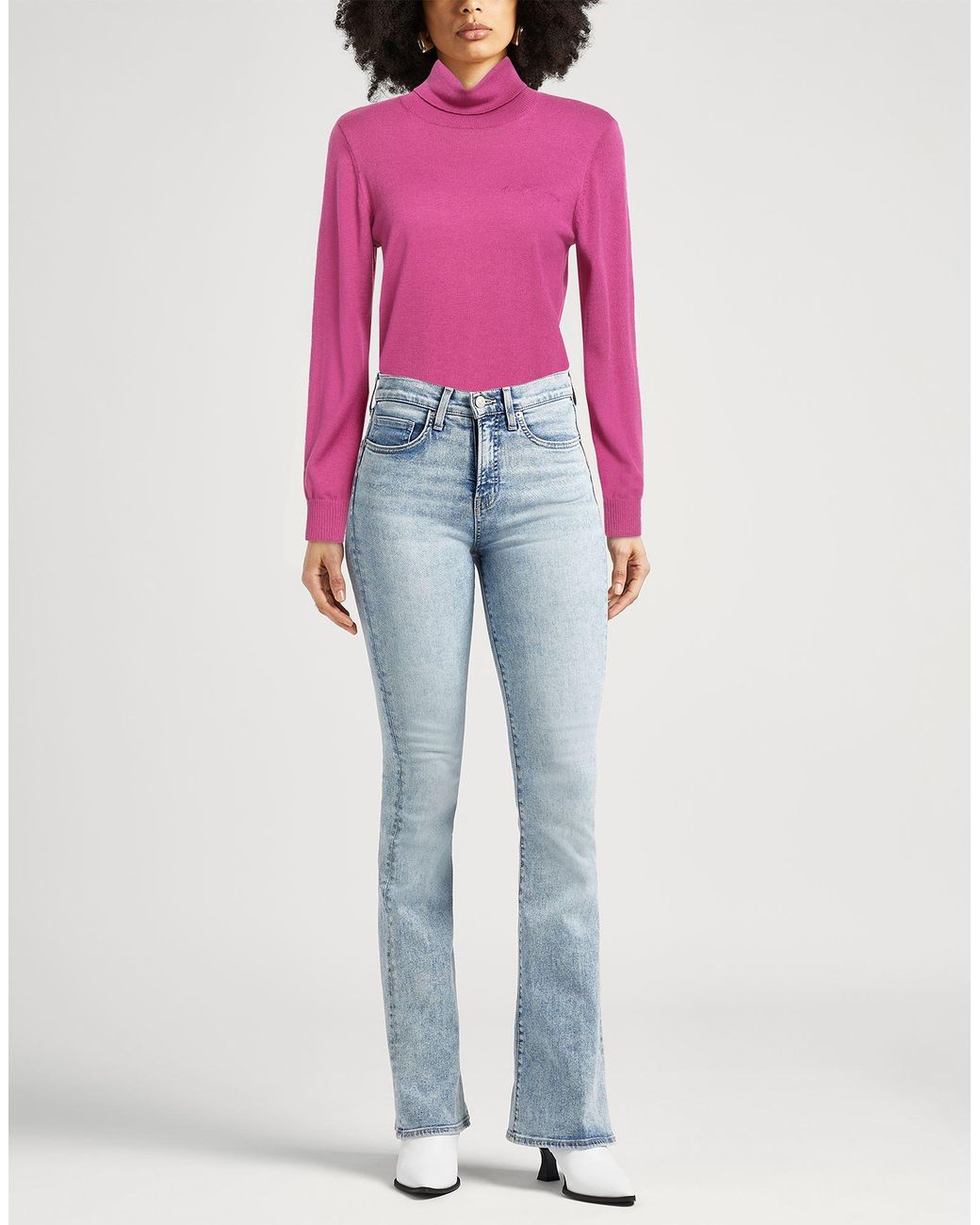 ARMANI EXCHANGE Pink Turtleneck