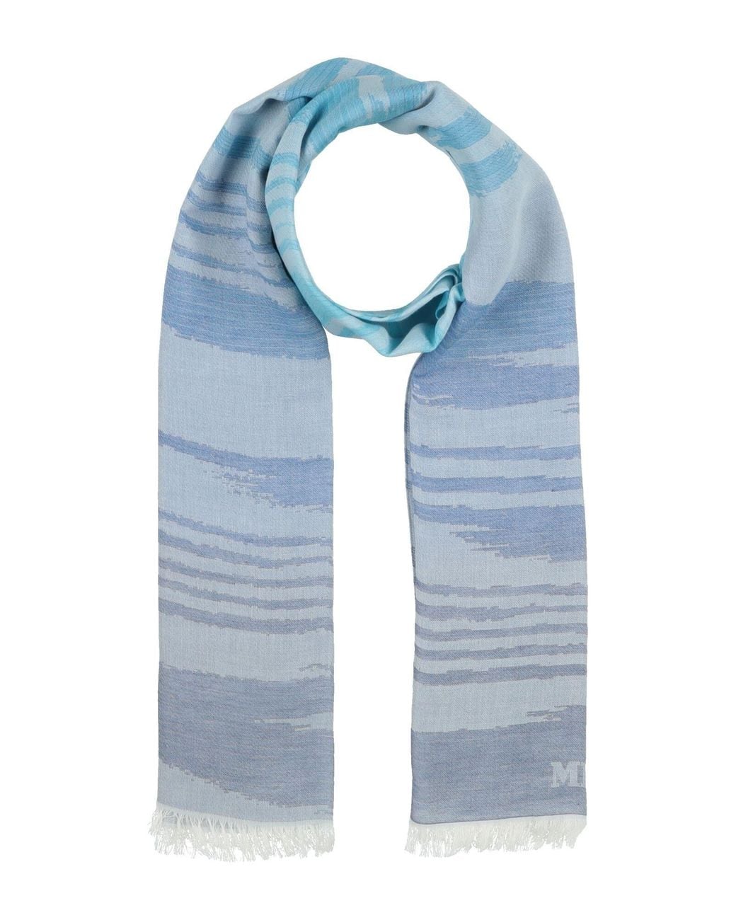 Missoni Blue Sky Scarf Cotton for men