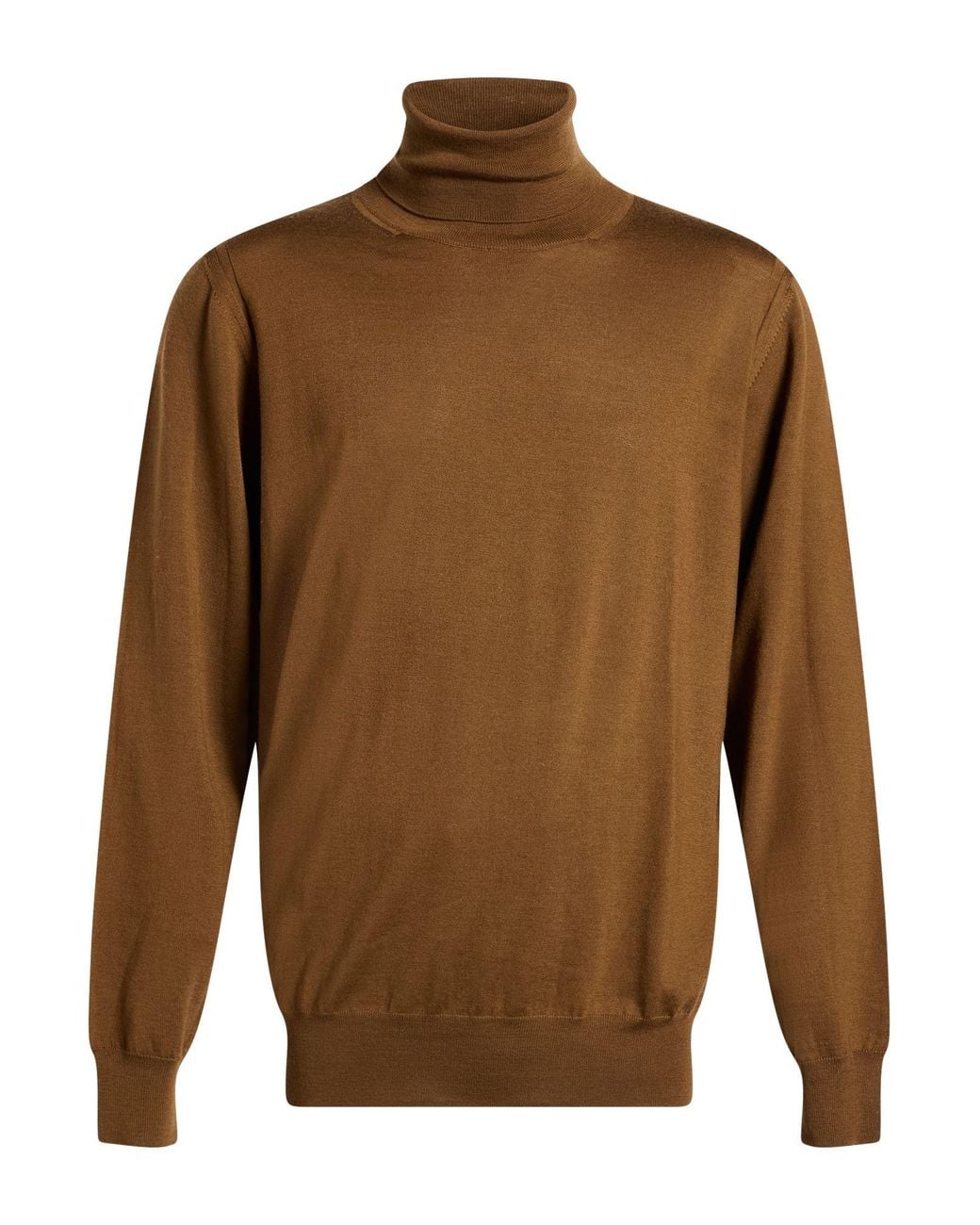 Paolo Pecora Brown Turtlenecks for men