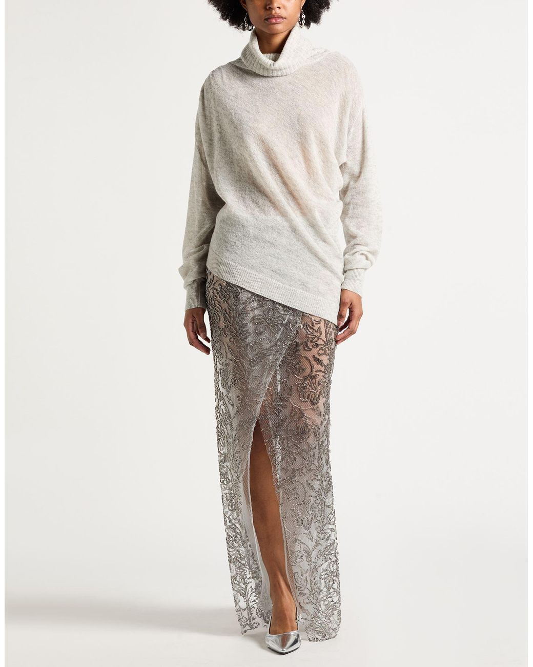 High White Turtleneck