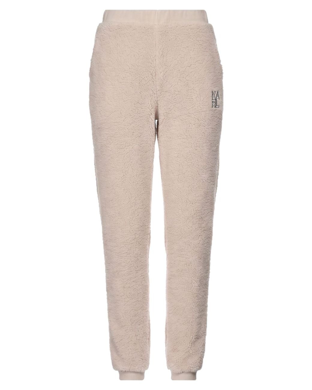 Karl Lagerfeld Natural Pants Polyester