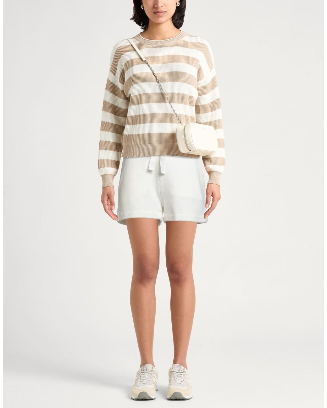 Majestic Filatures White Shorts & Bermuda Shorts Cotton