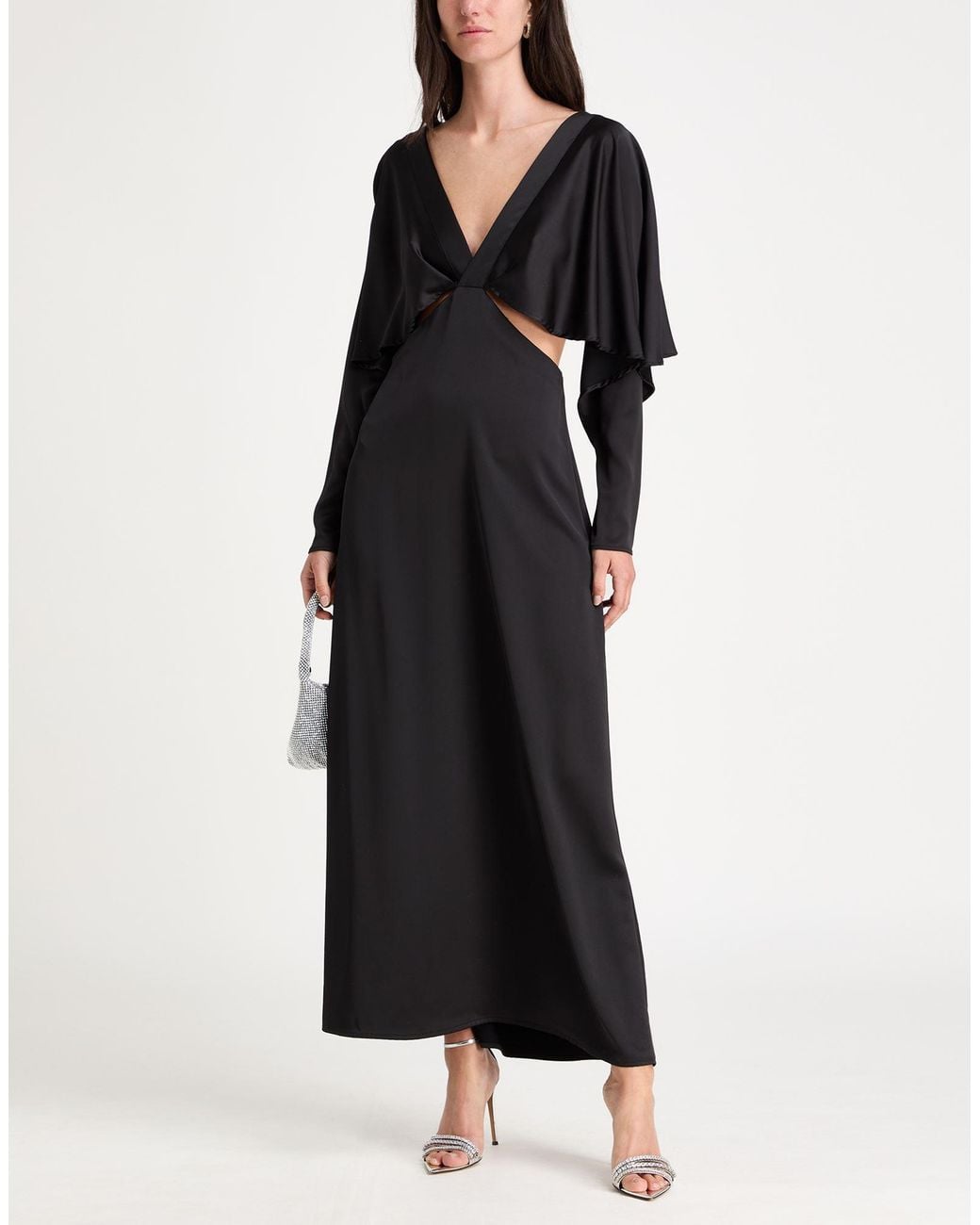 ViCOLO Black Maxi Dress Polyester