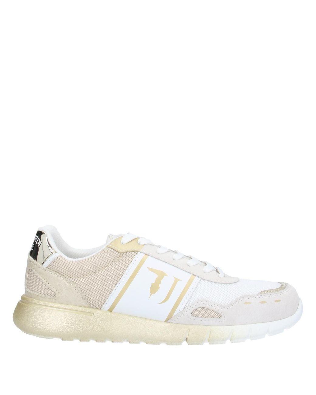 Trussardi Leather Low-tops & Sneakers in White - Lyst