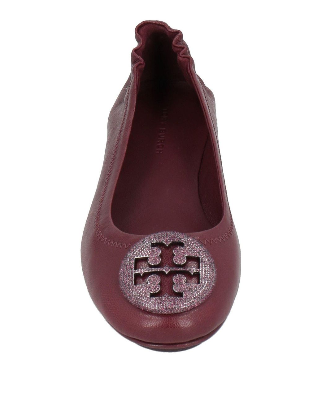 Tory Burch Red Ballet Flats