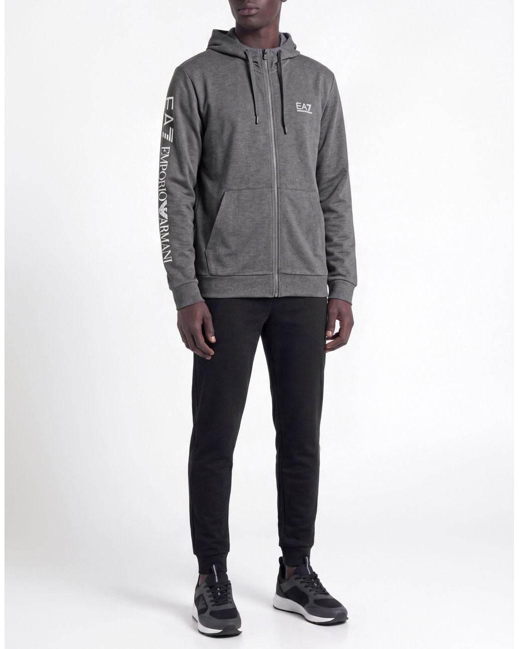 EA7 Gray Sweatshirt for men