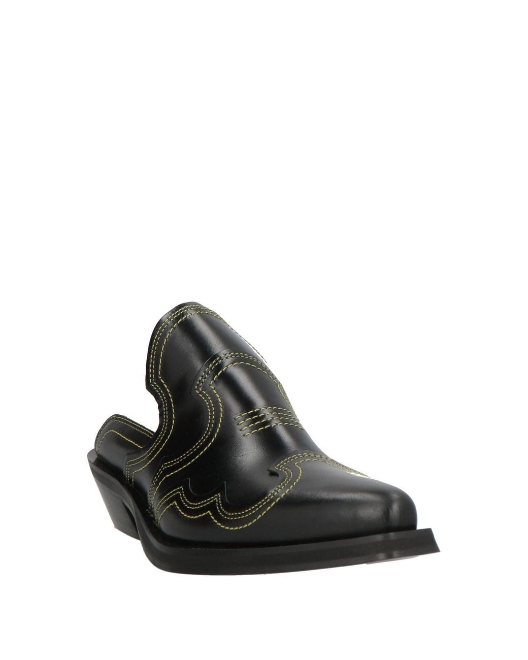 Ganni Black Mules & Clogs