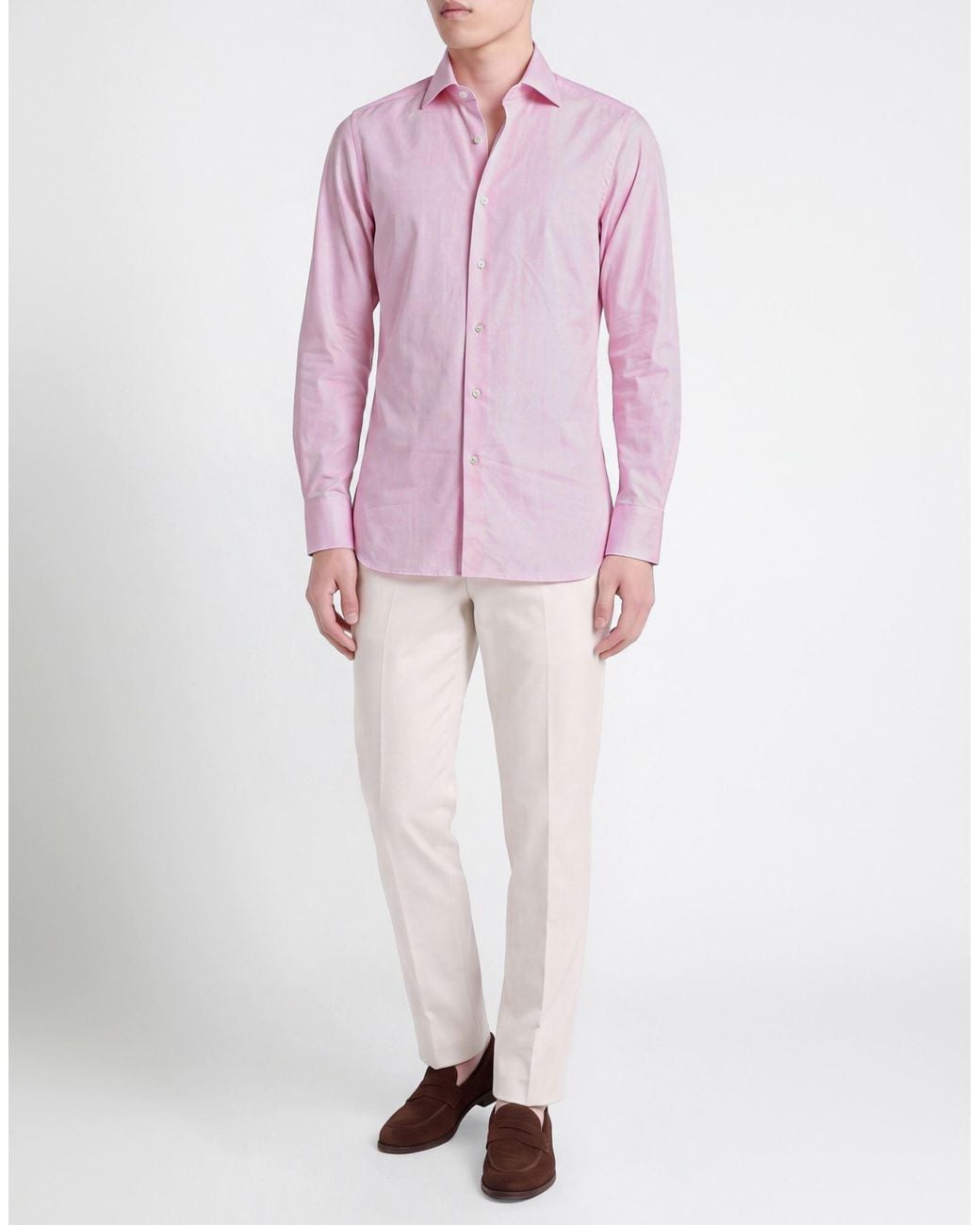 Sonrisa Pink Light Shirt Organic Cotton for men