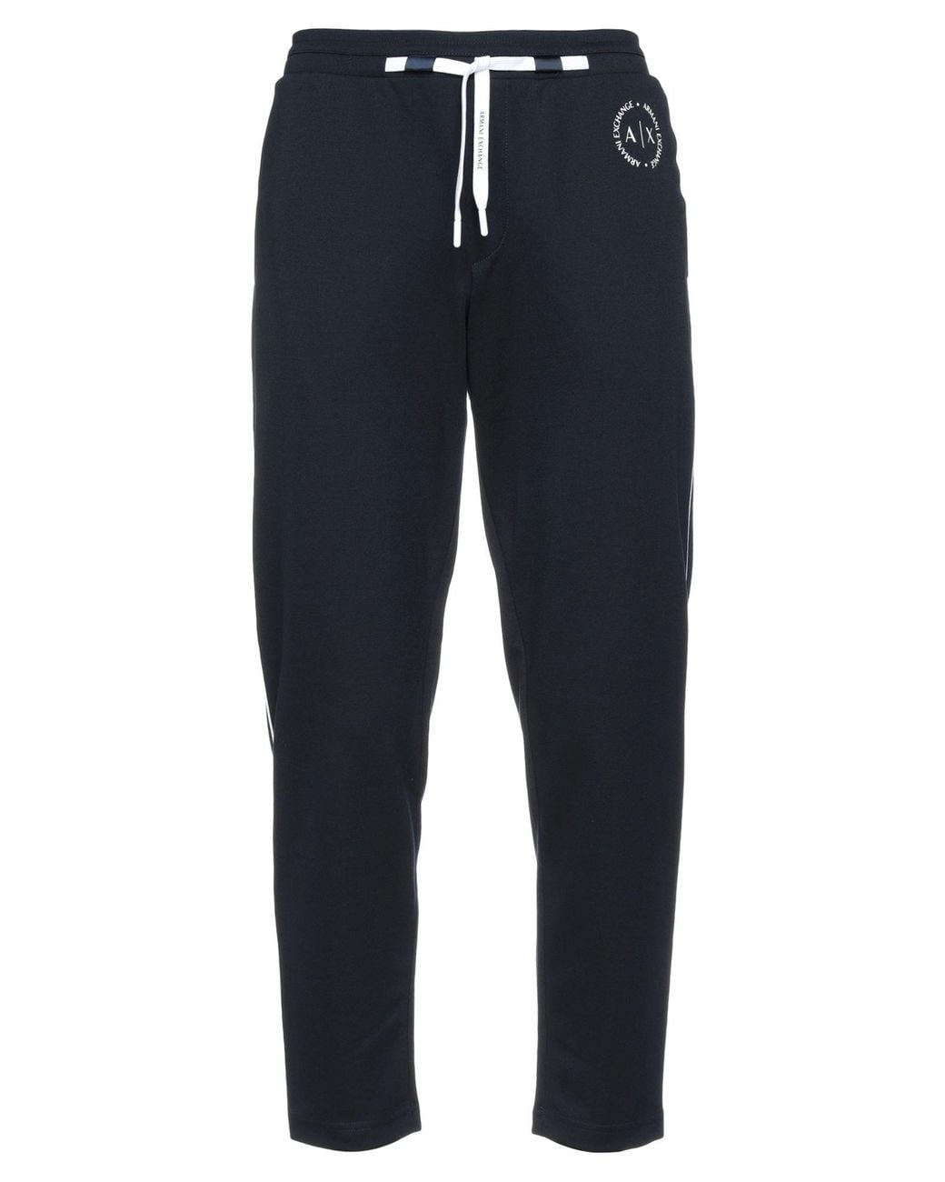 ARMANI EXCHANGE Blue Pants Polyester, Viscose, Elastane for men