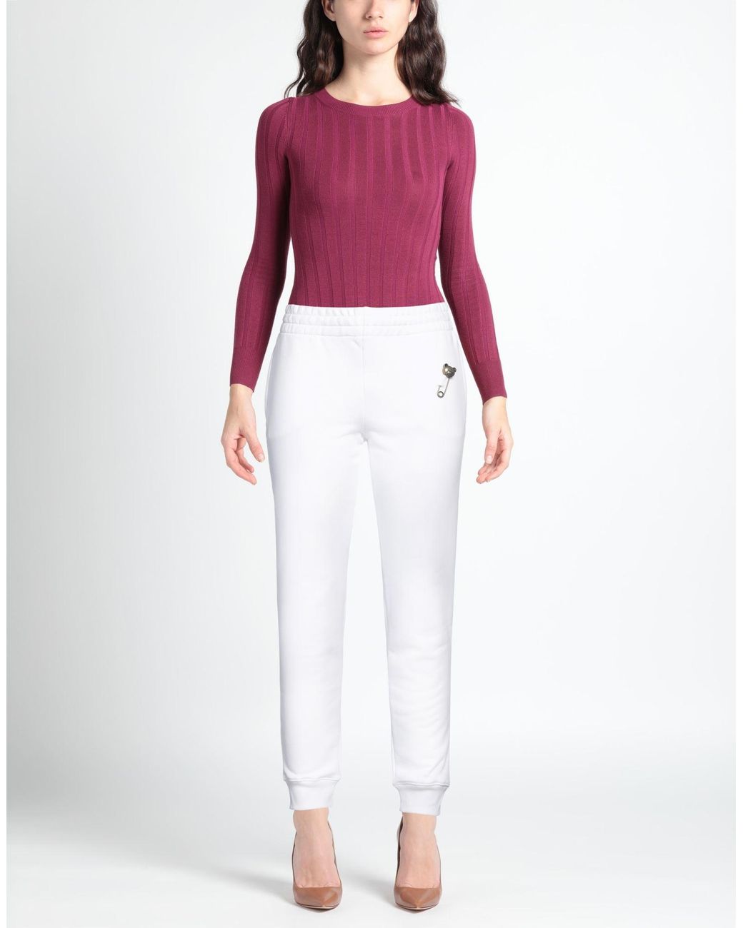 Moschino White Trouser