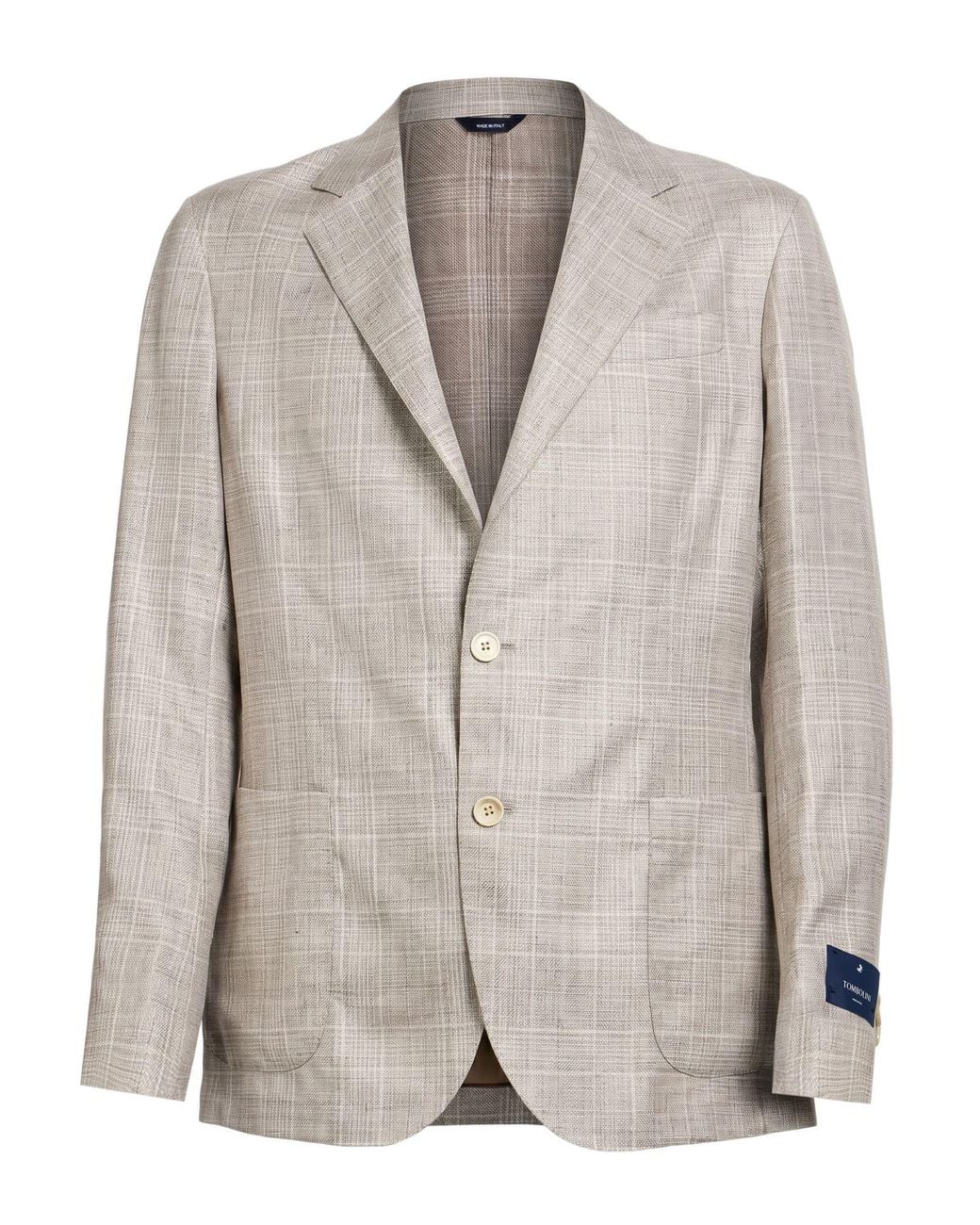 Blazer Tombolini pour homme en coloris Gray
