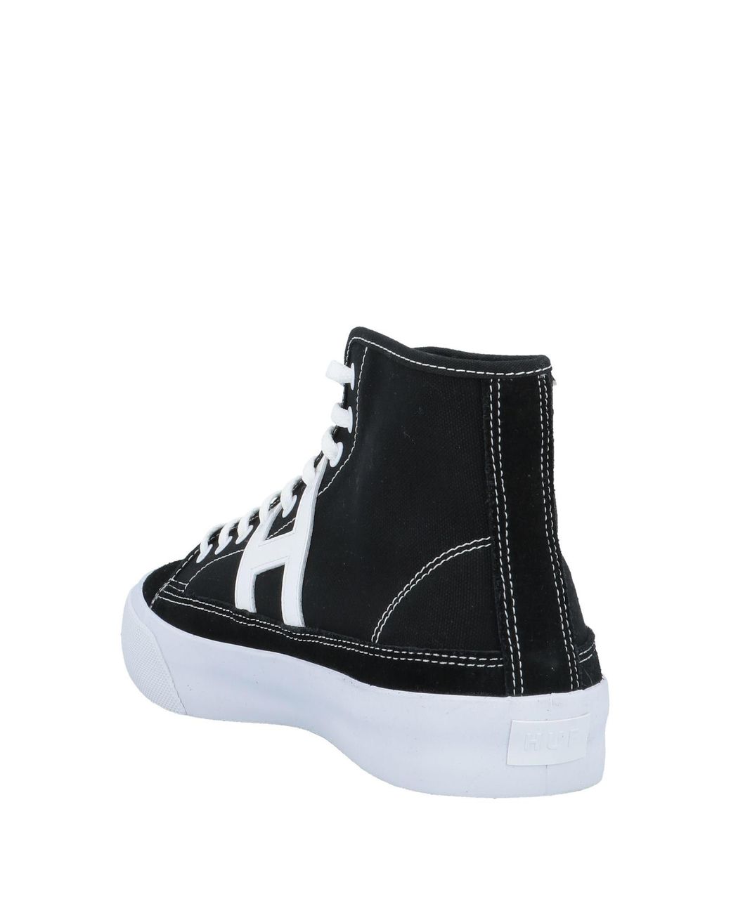 Huf Canvas High-tops & Sneakers in Black for Men | Lyst