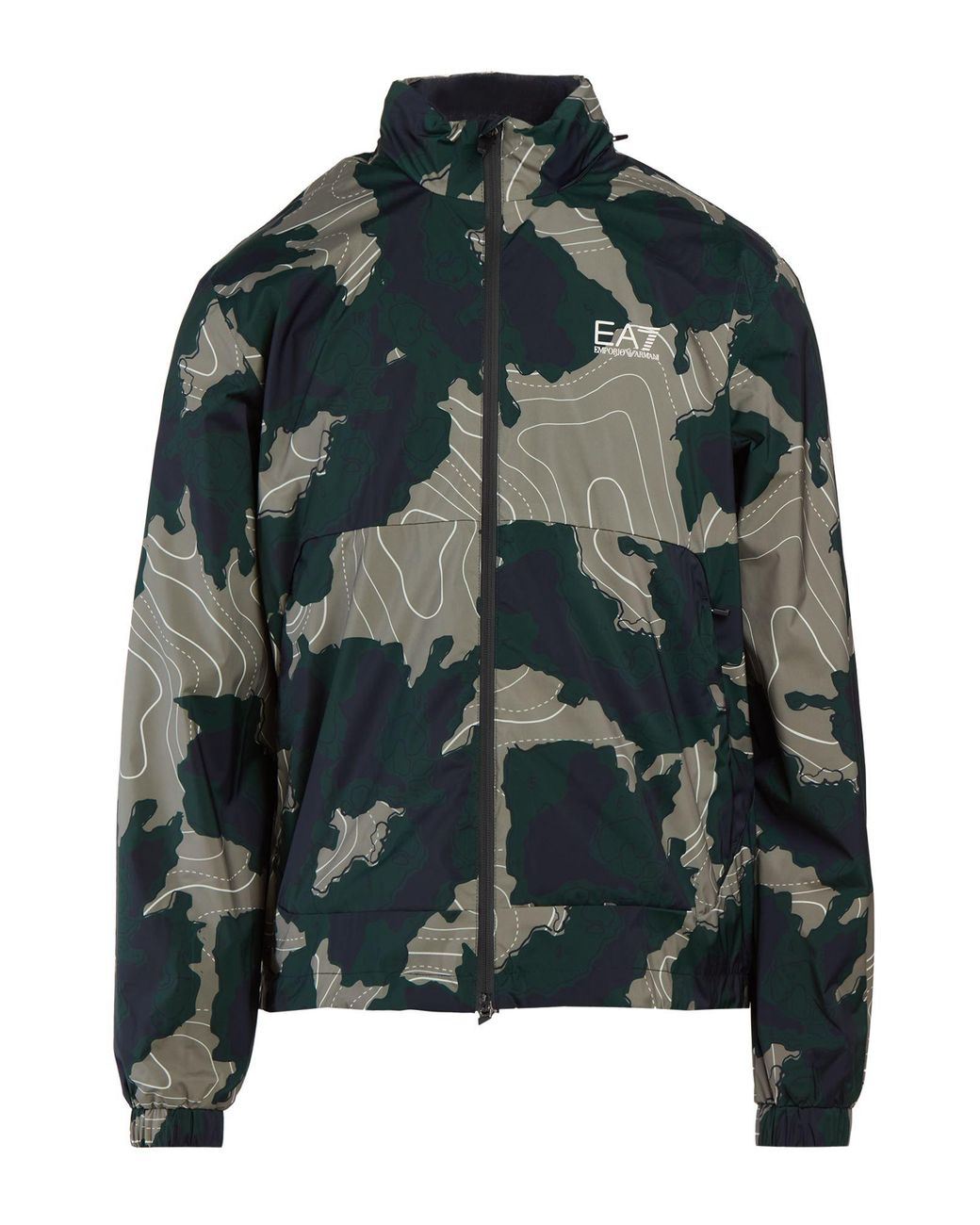 EA7 Green Jacket for men