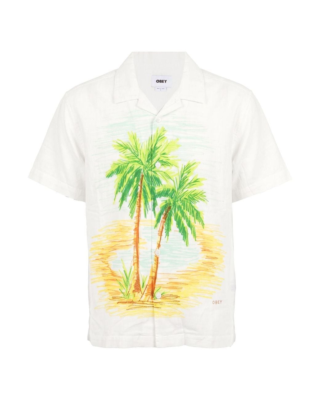 Obey White Shirt for men