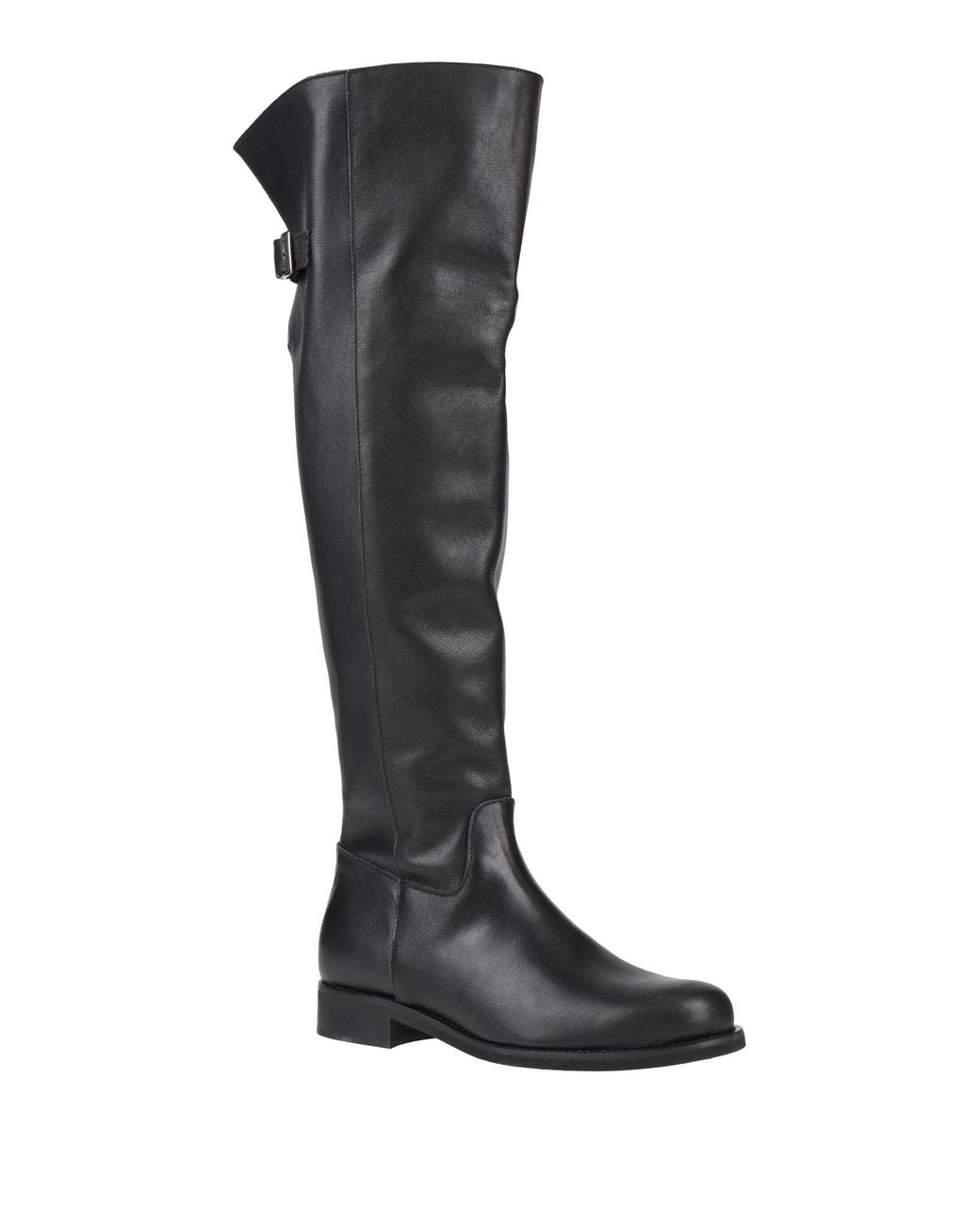 Divine Follie Black Boot Leather