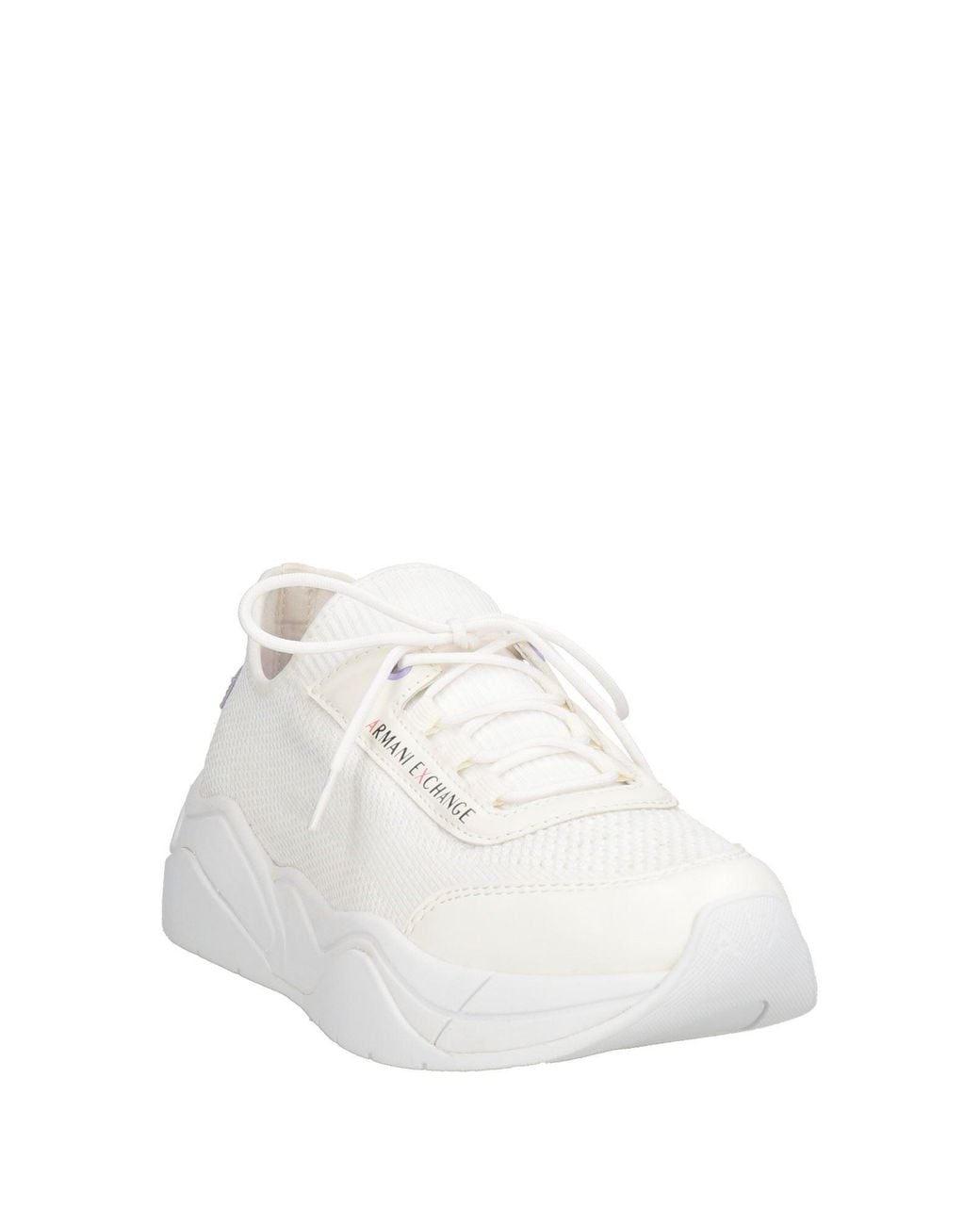 ARMANI EXCHANGE White Trainers