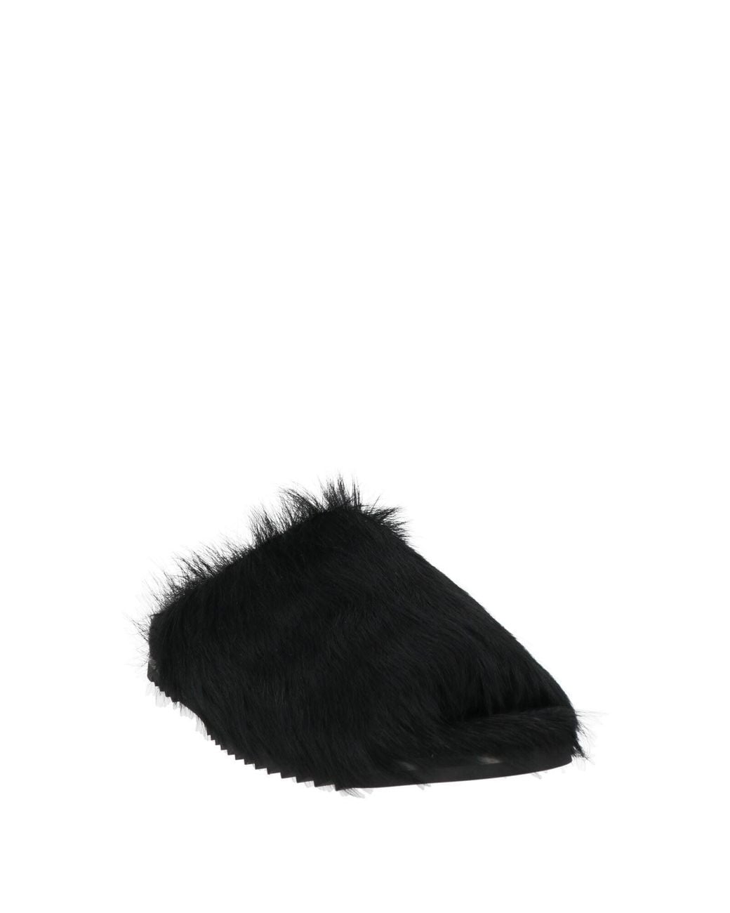 Rick Owens Black Sandals Leather