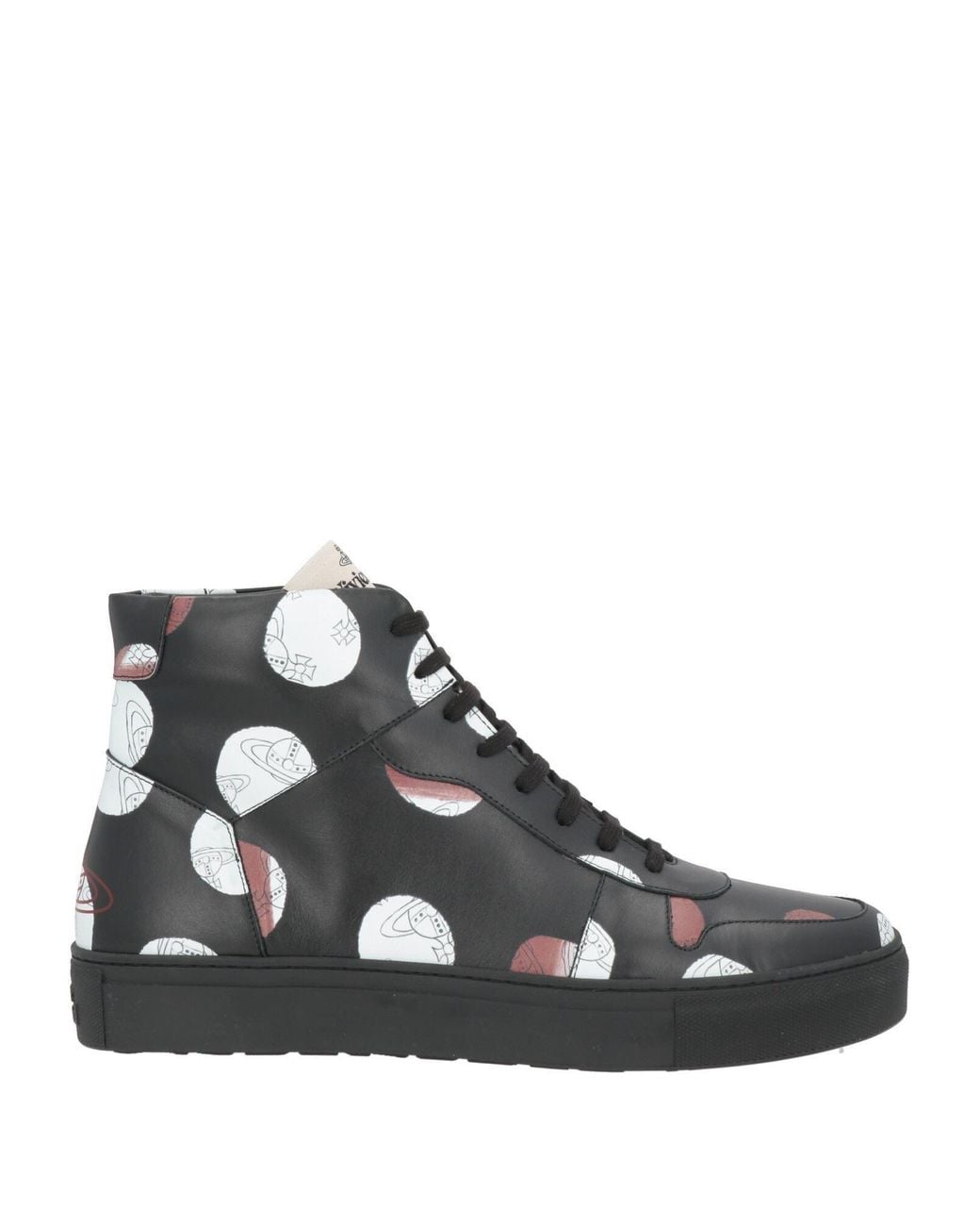 Vivienne Westwood Black Sneakers Leather for men