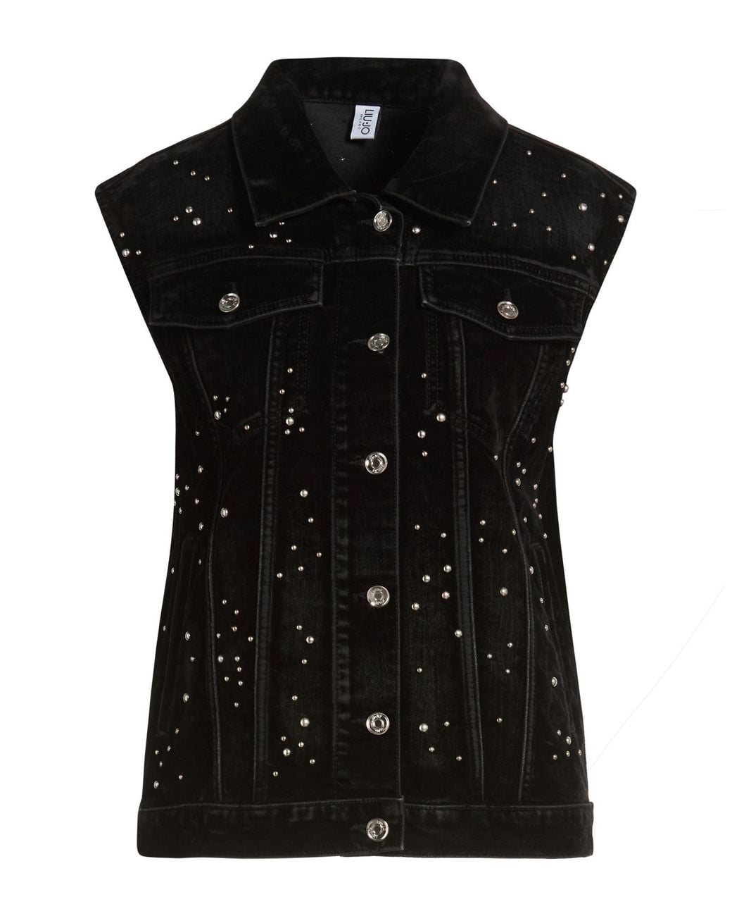 Liu Jo Black Vests