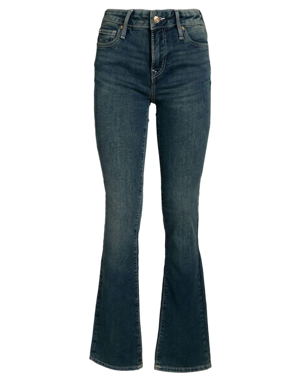 True Religion Blue Jeans Cotton, Polyester, Lyocell, Elastane