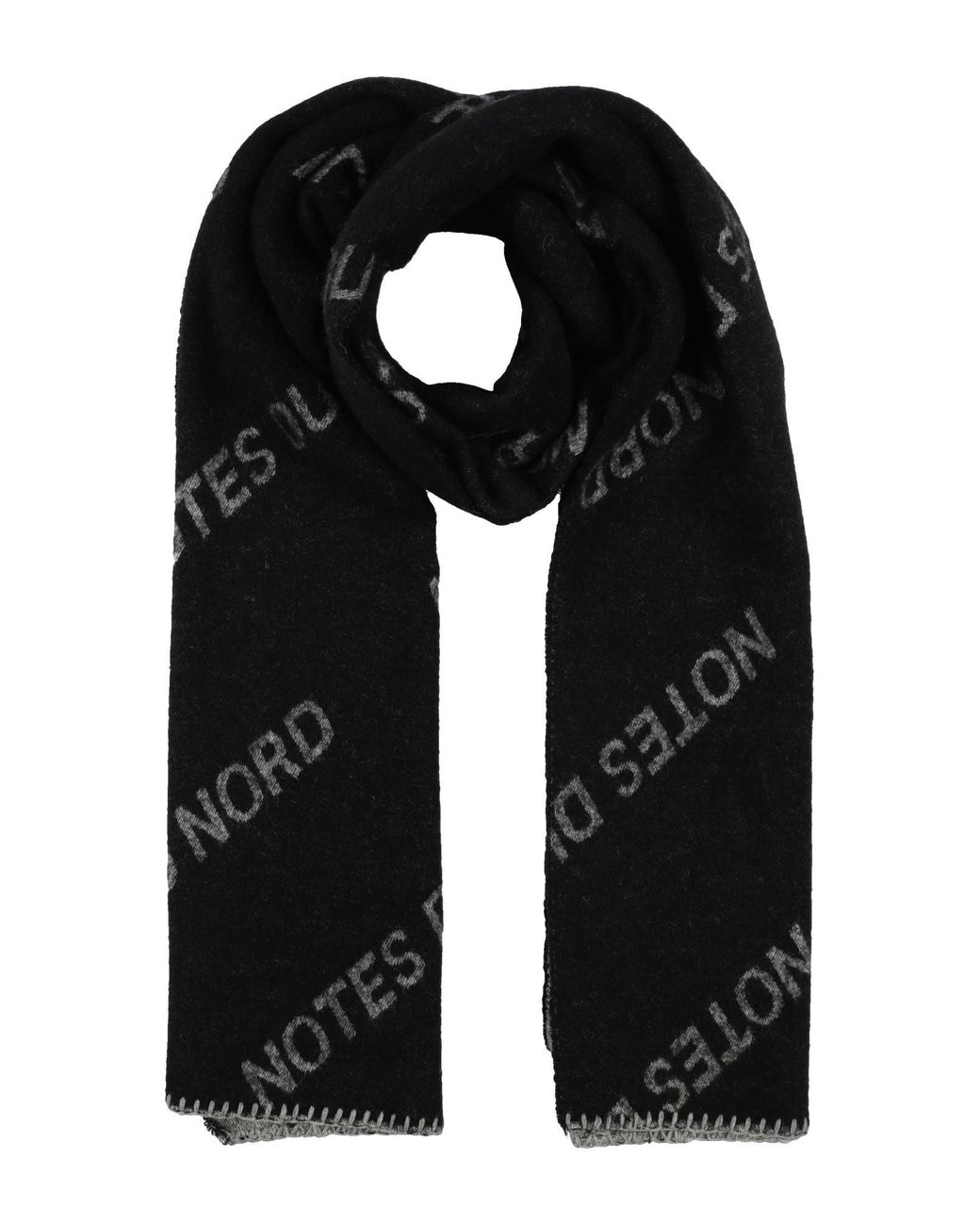 Sciarpa di Notes Du Nord in Black