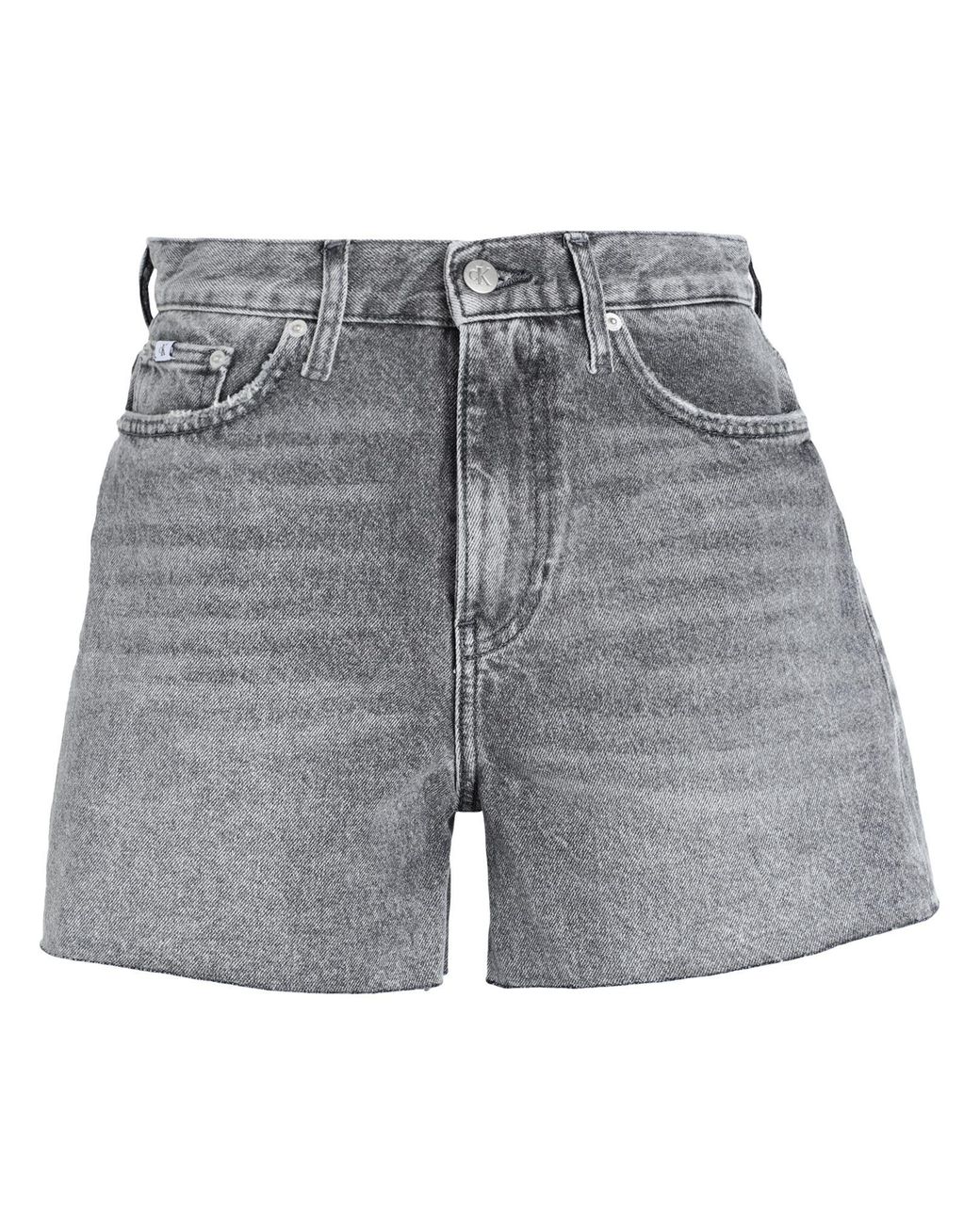 Calvin Klein Gray Denim Shorts