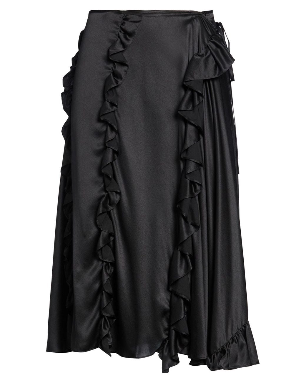 CECILIE BAHNSEN Black Midi Skirt