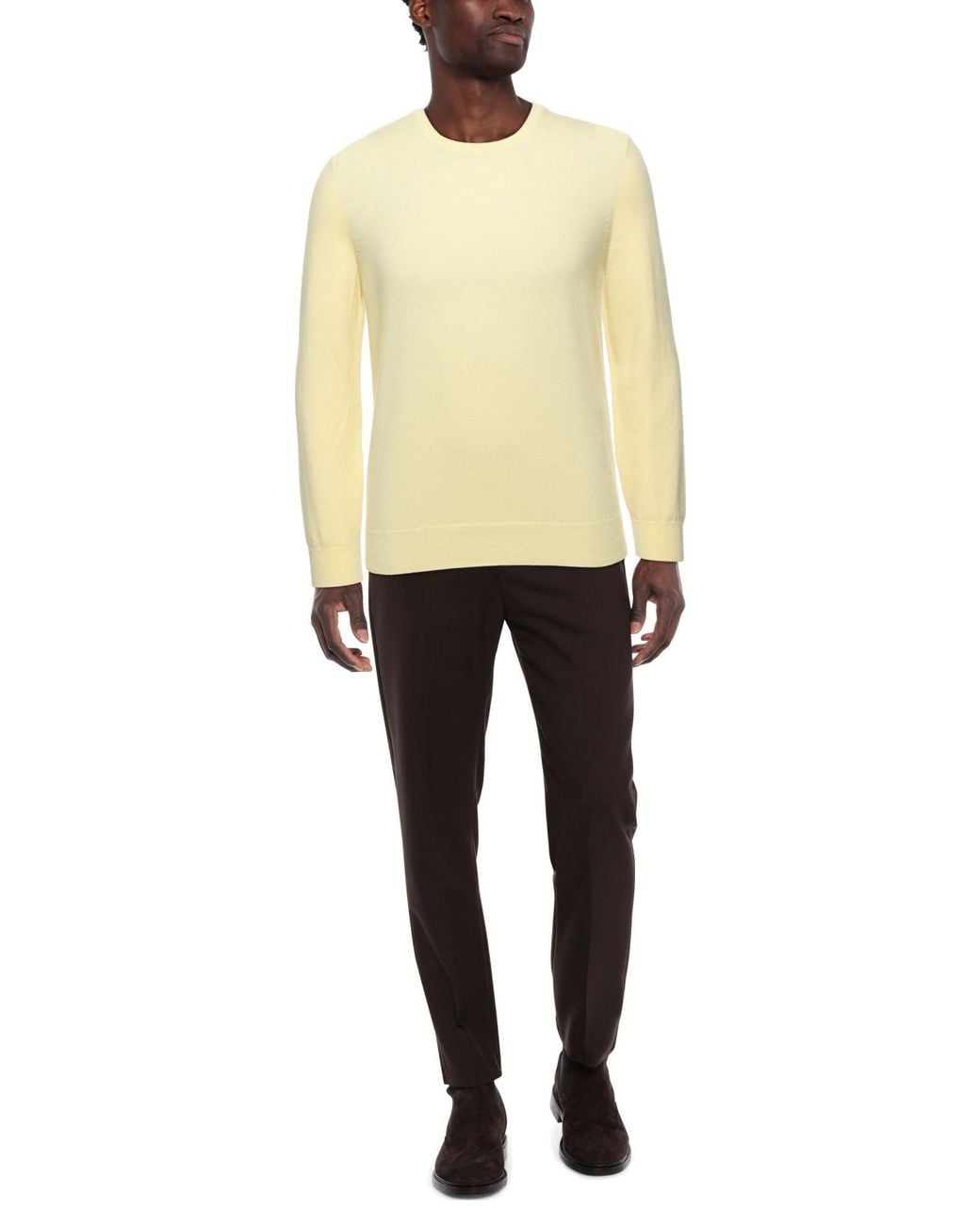 Pullover Malo pour homme en coloris Yellow