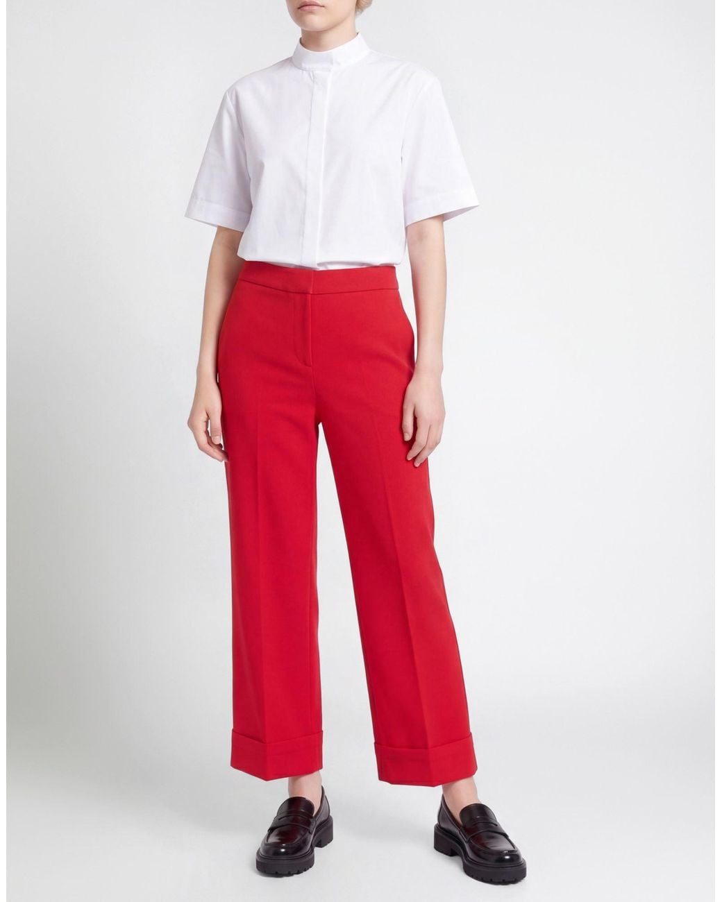 Essentiel Antwerp Red Trouser