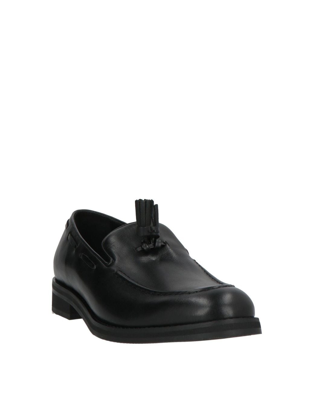 Osey Black Loafers Leather for men