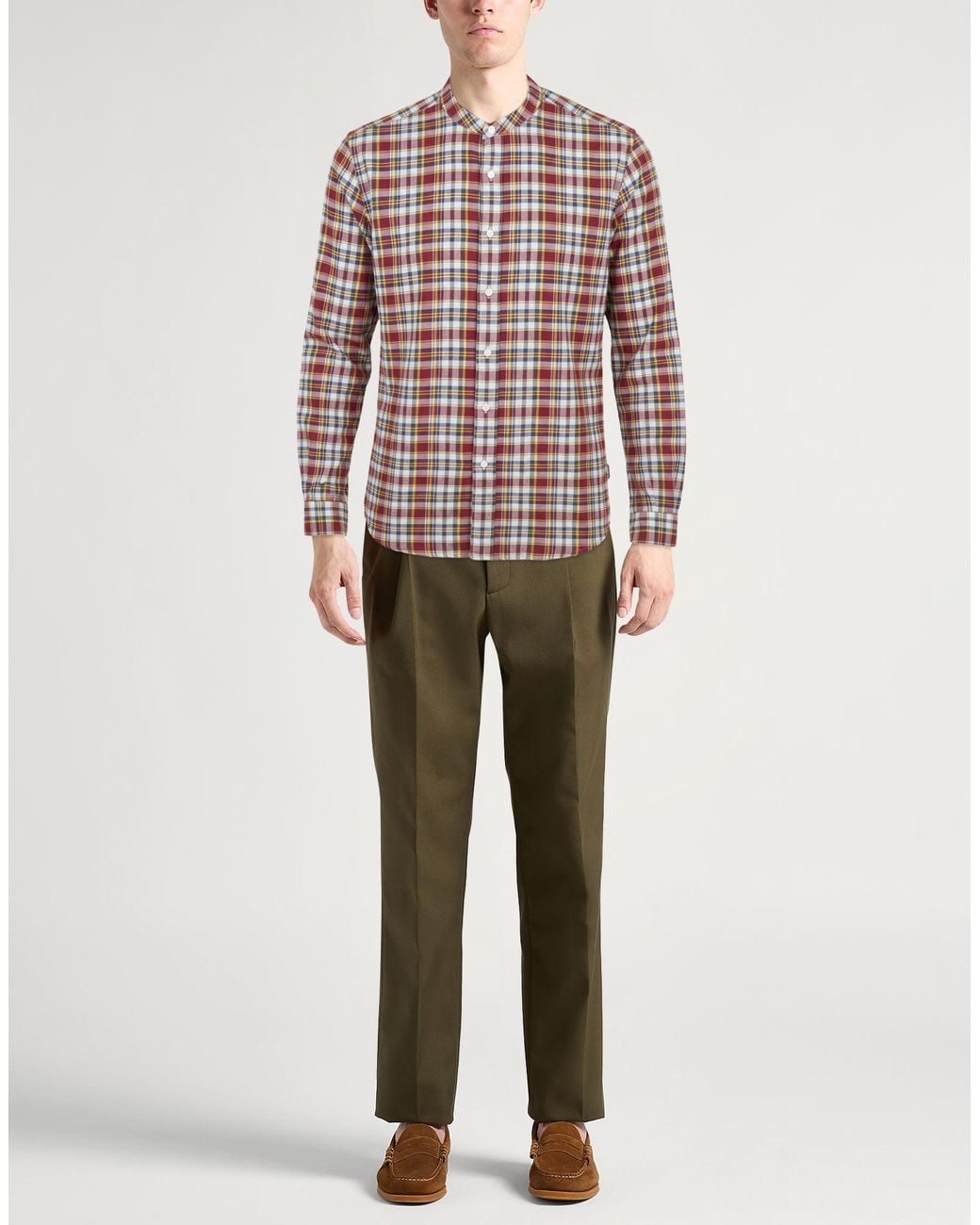 Aspesi Red Shirt for men