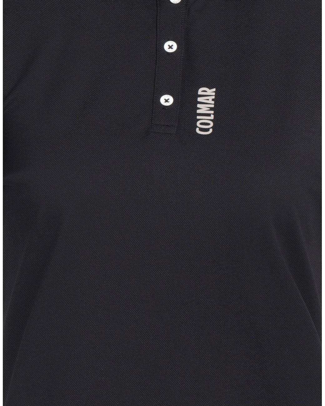 Colmar Black Polo Shirt Polyamide