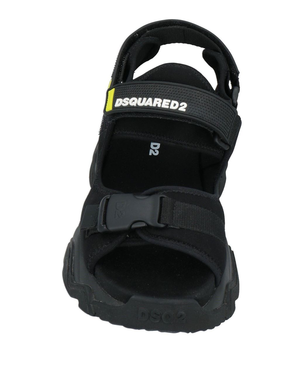 DSquared² Black Sandals for men