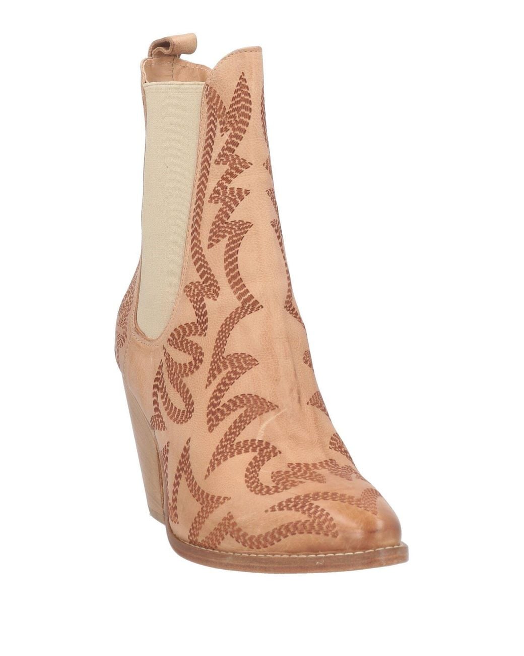 Piumi Brown Ankle Boots Calfskin